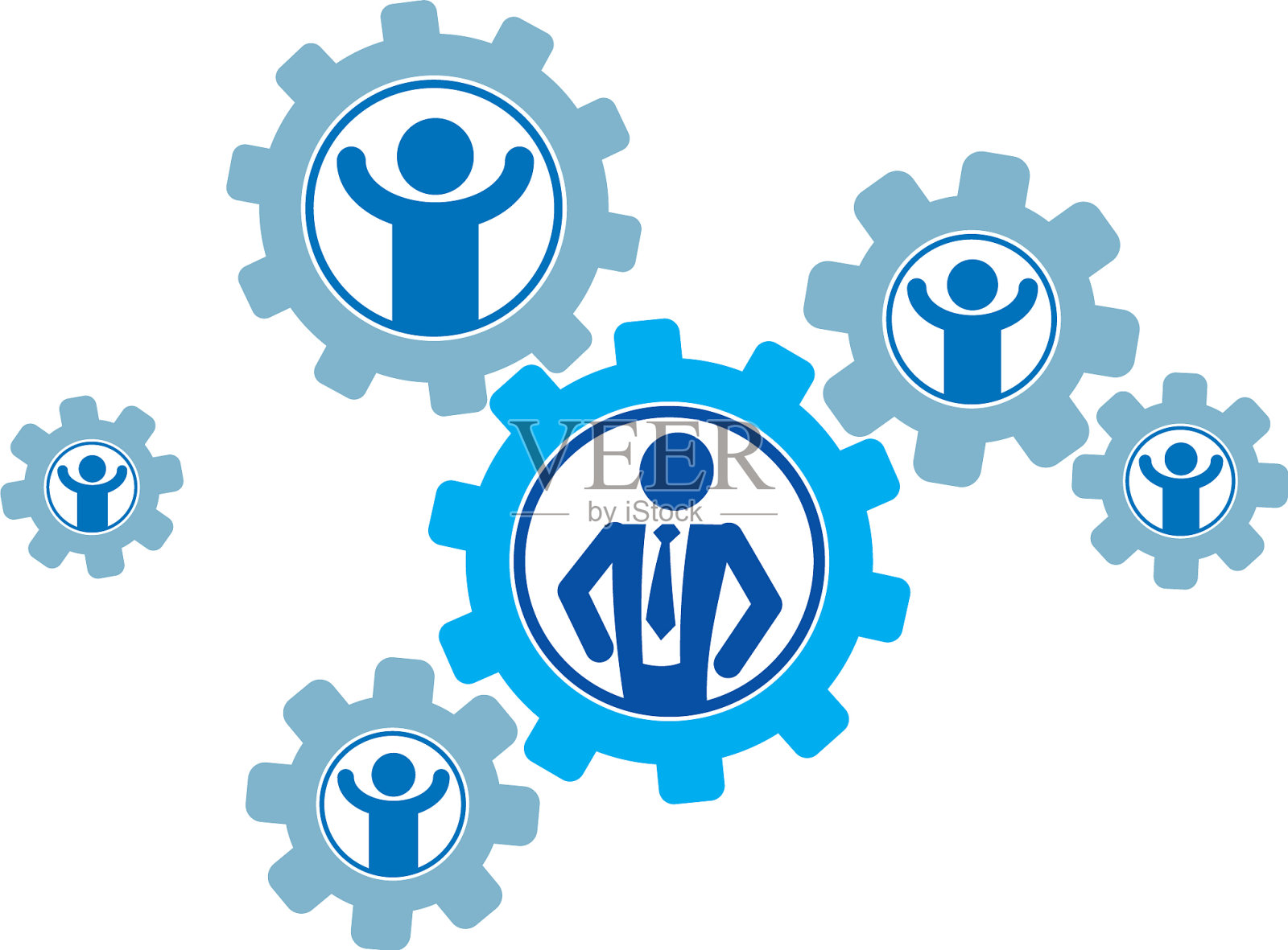 成功的商业创意标志概念性设计元素图片