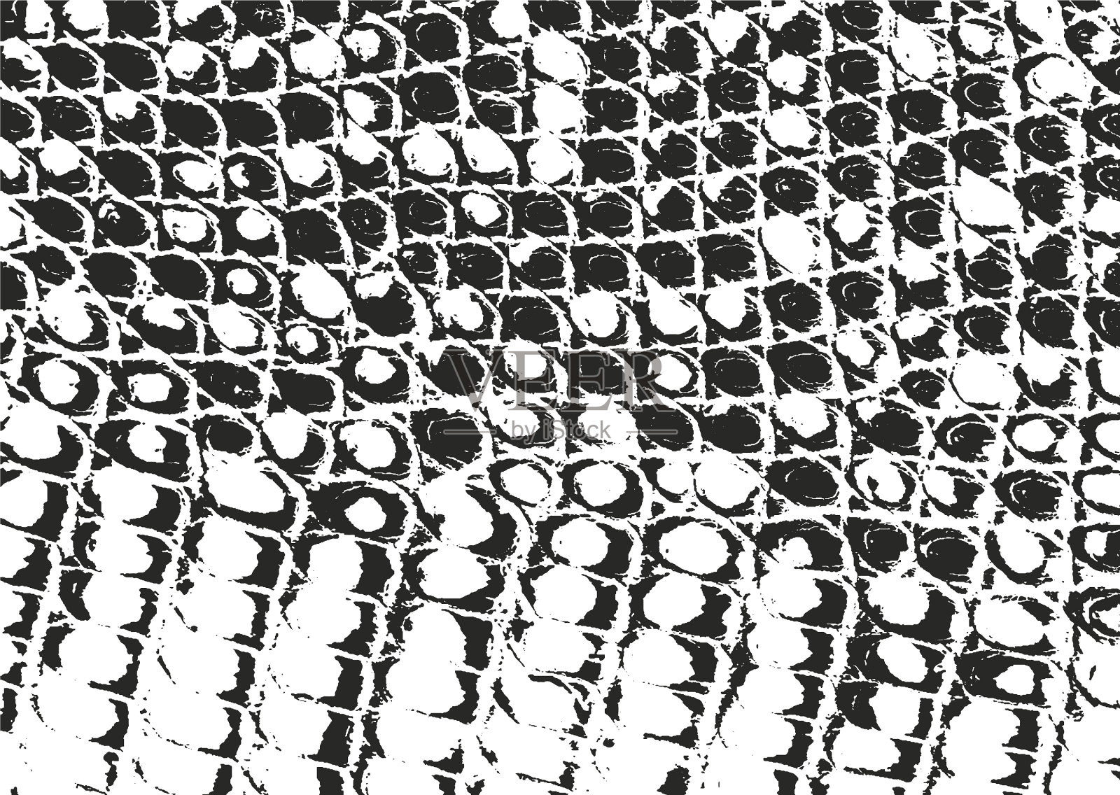 心疼覆盖动物皮肤纹理插画图片素材