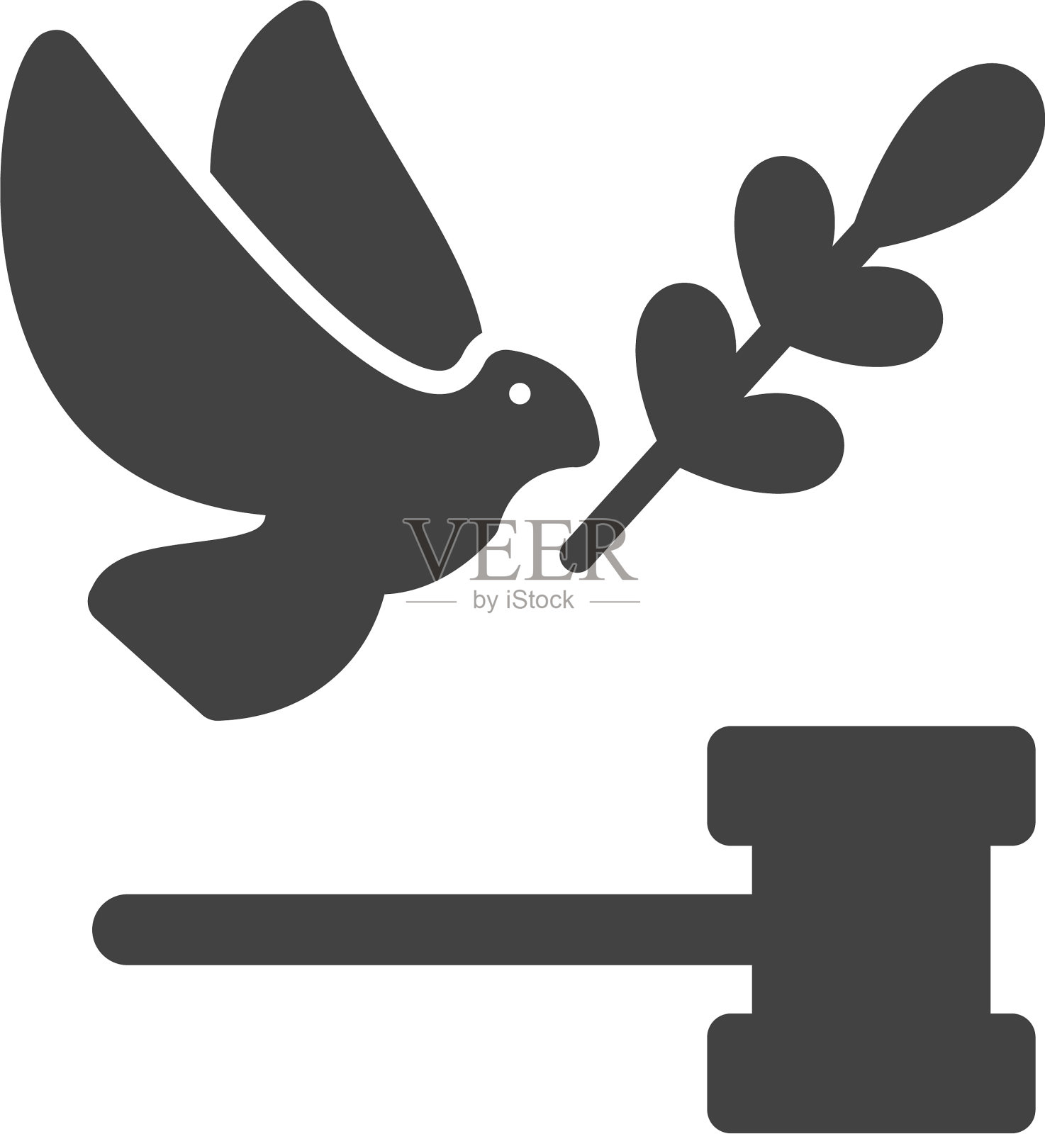 和平与正义插画图片素材