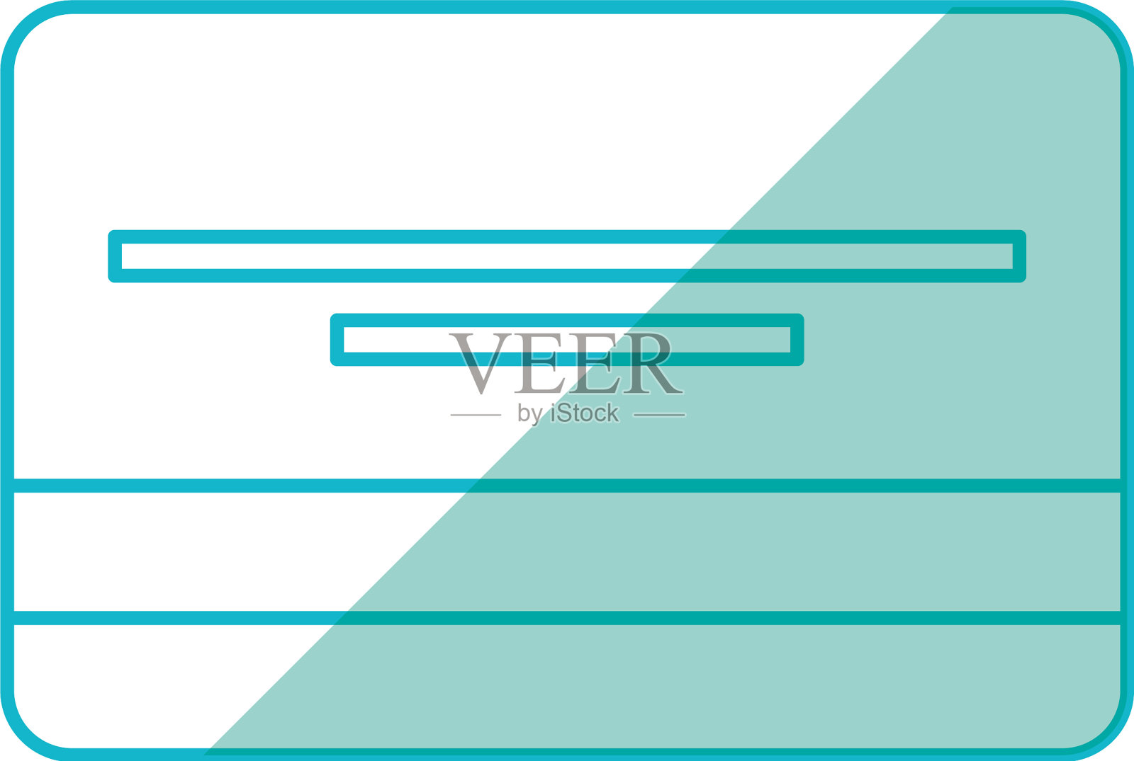 信用卡的象征插画图片素材