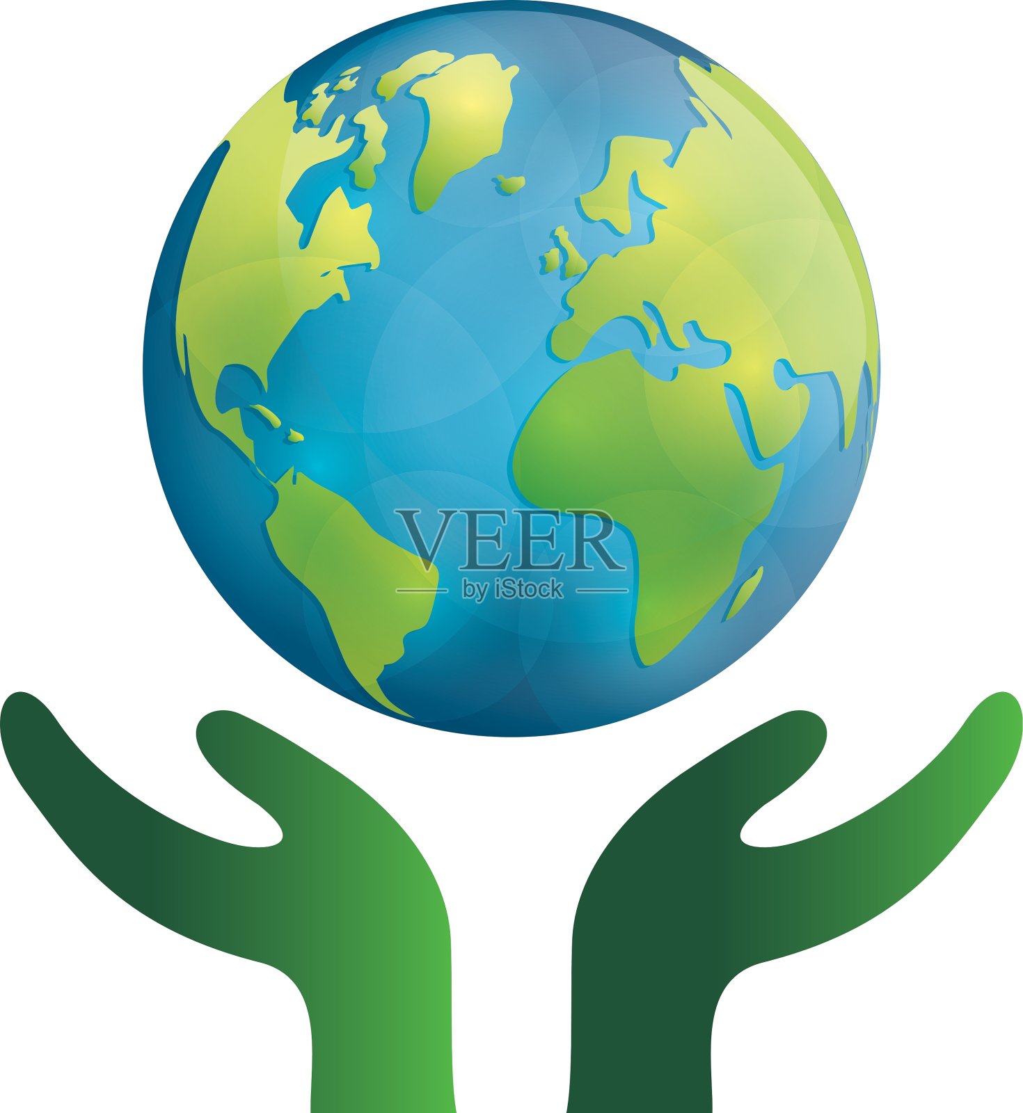 拯救世界插画图片素材