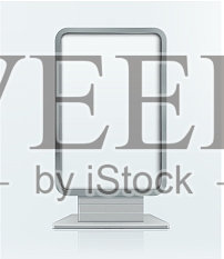 户外广告摊条幅插画图片素材