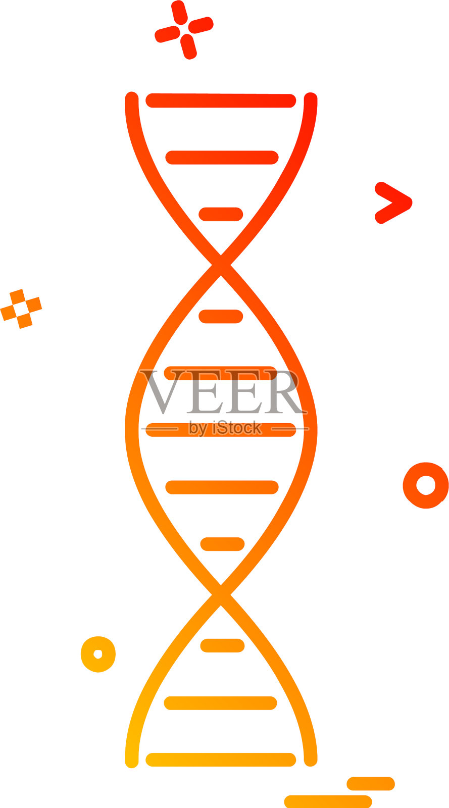 dna图标设计插画图片素材