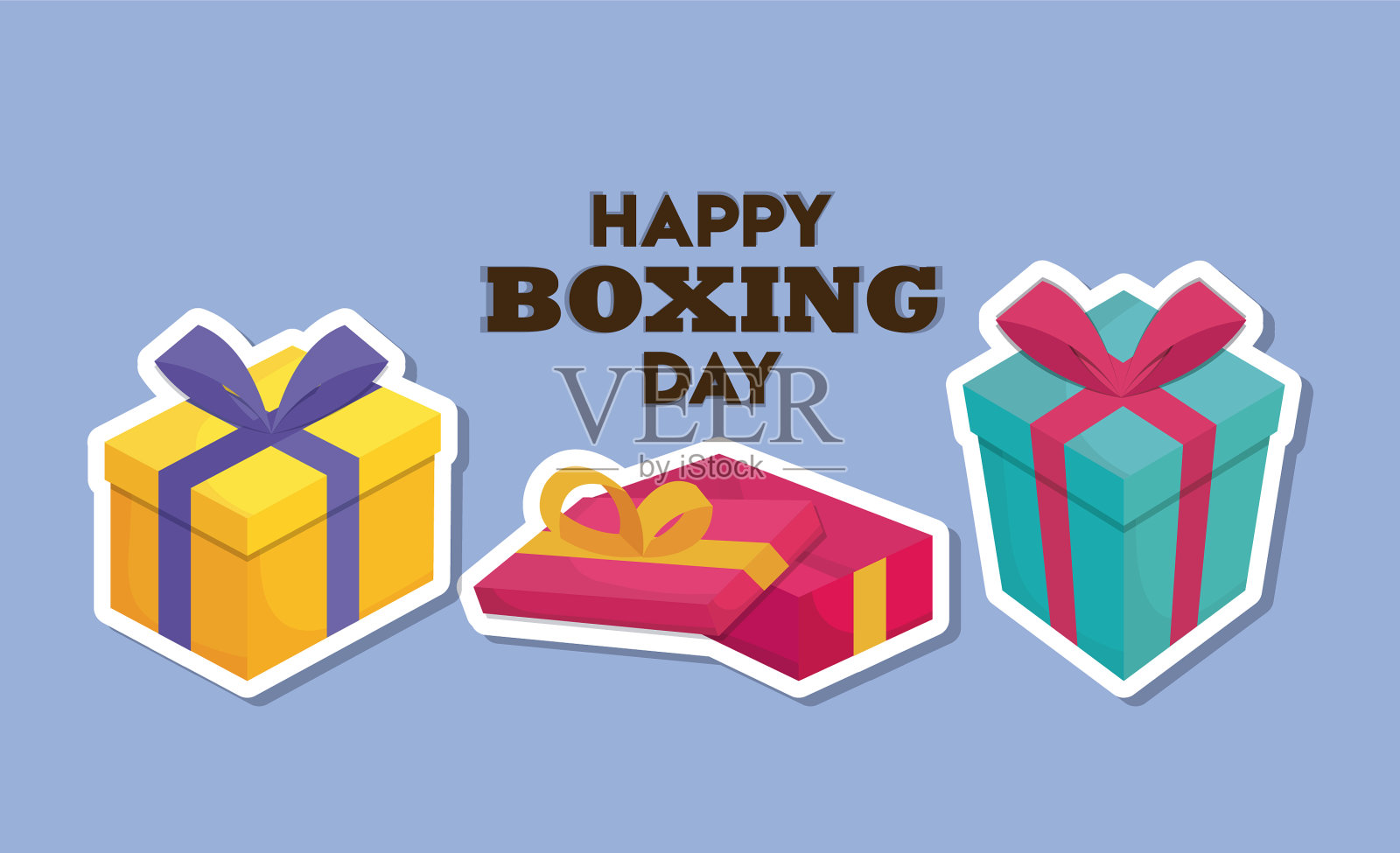 节礼日快乐设计插画图片素材