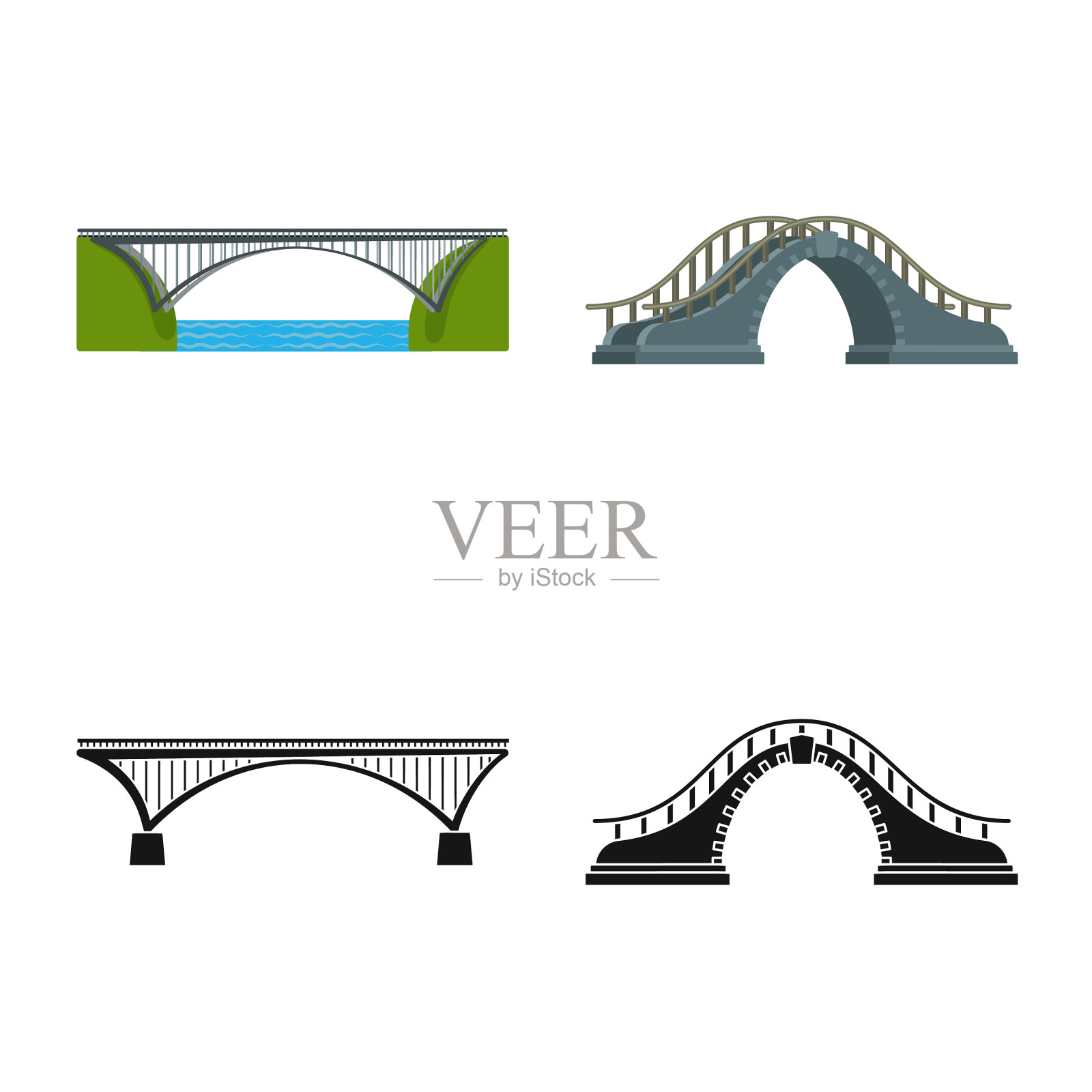 设计连接和设计符号插画图片素材