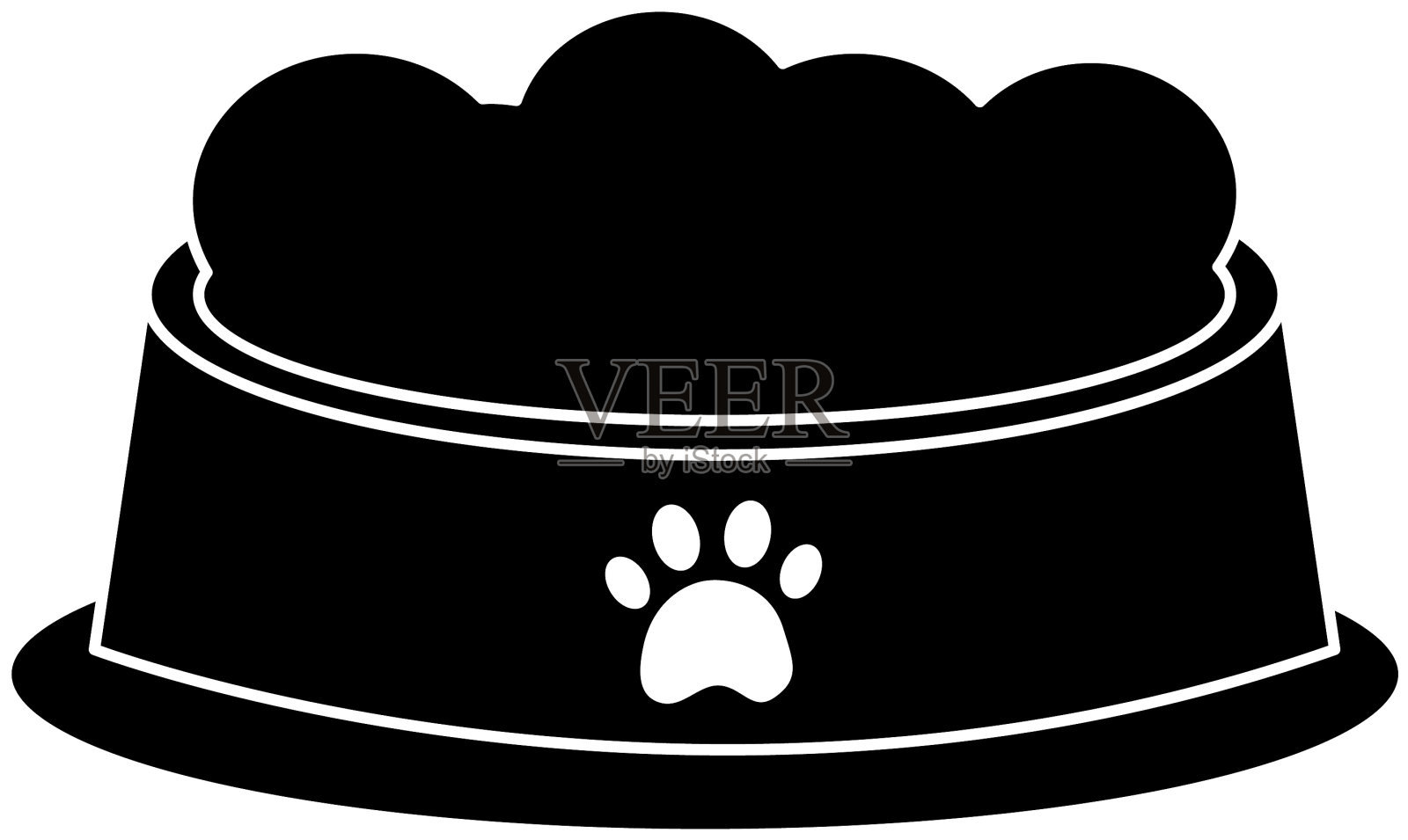 食物碗宠物图标形象设计元素图片