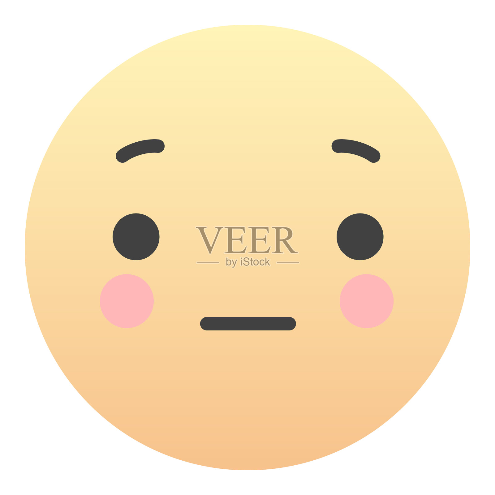 表情符号是现代设计中面部表情的图标设计元素图片