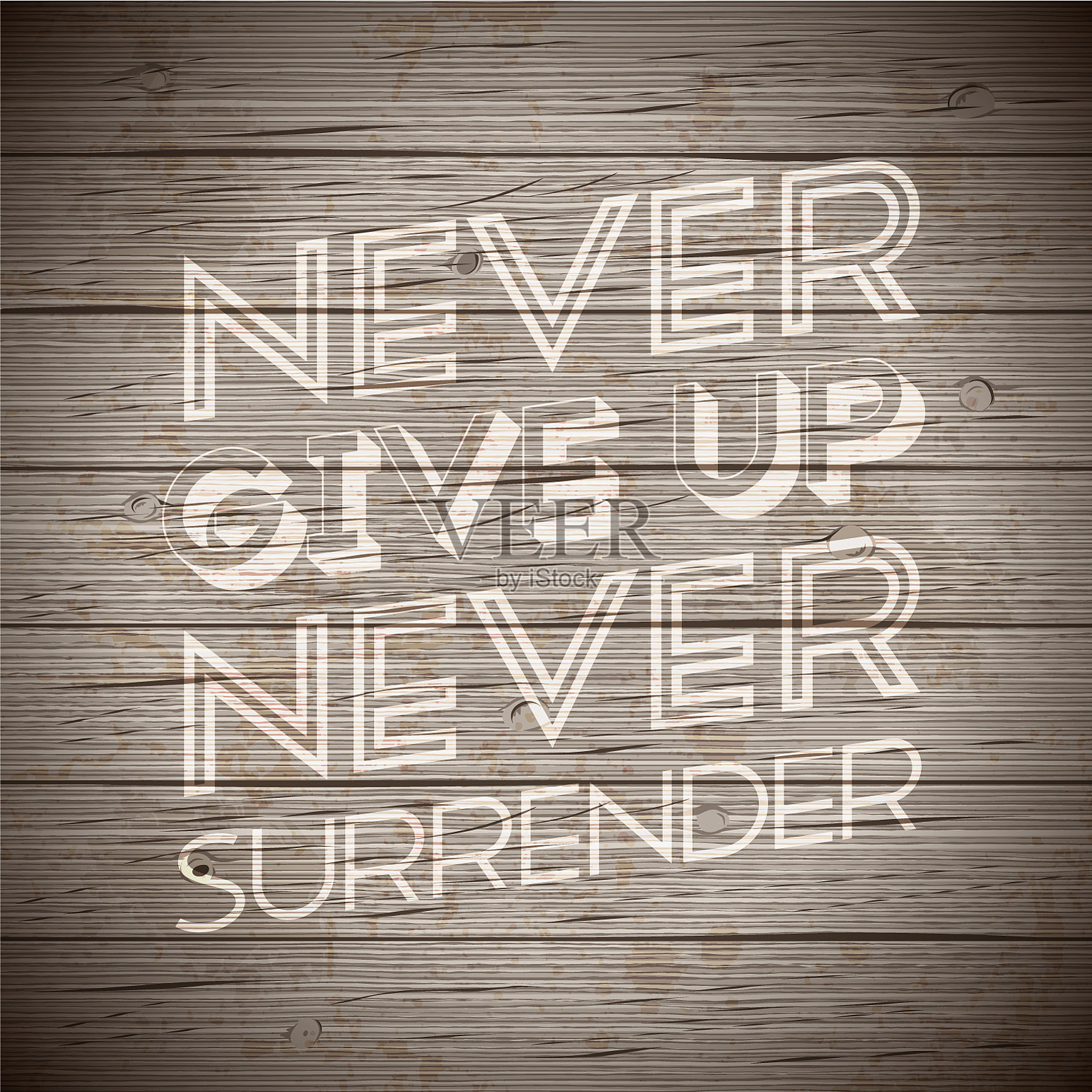 带有标语的乡村木材插画图片素材