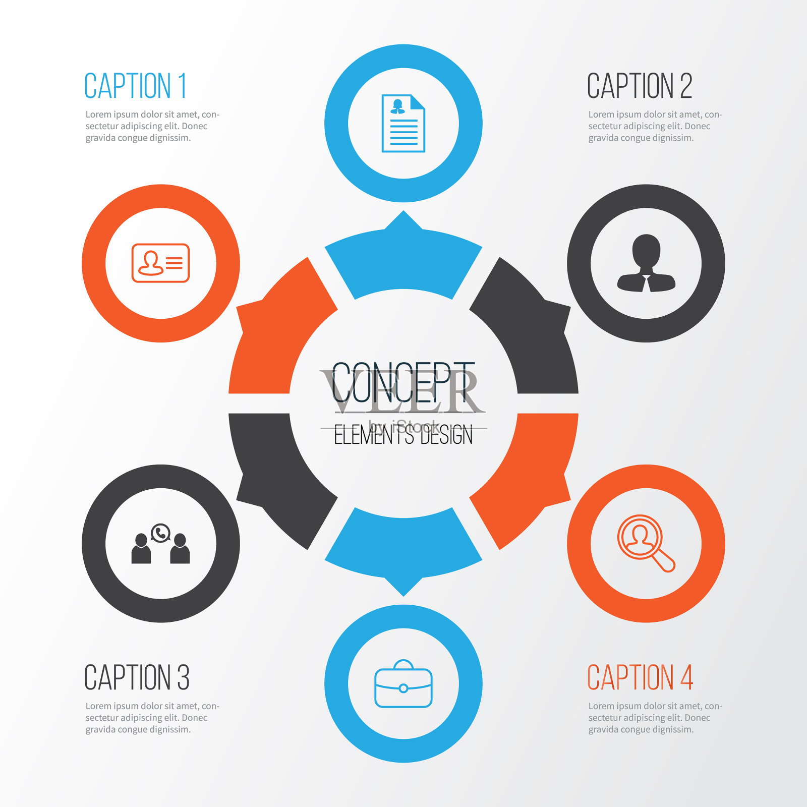 Hr ICONS个人徽章集合图标素材