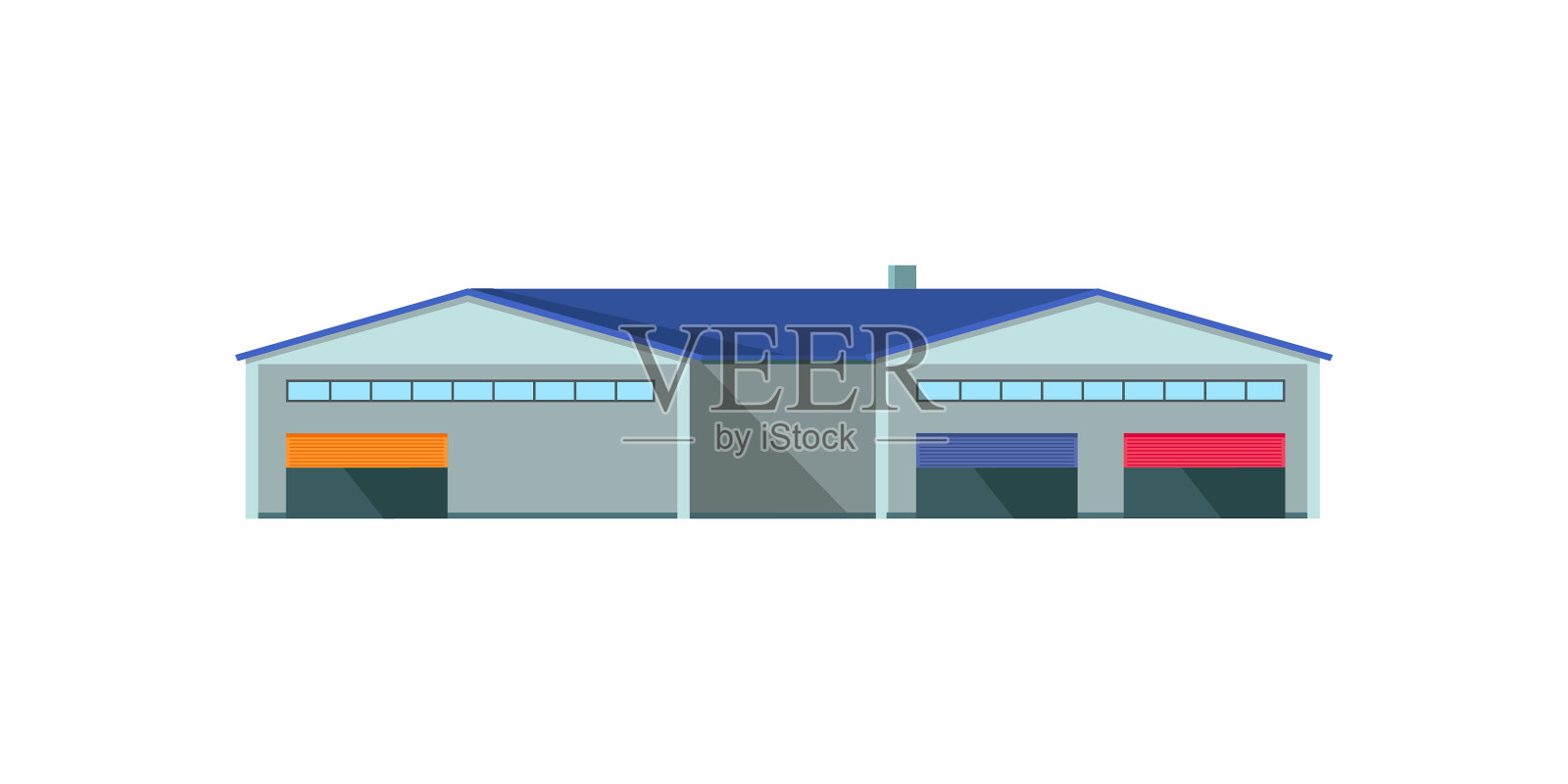 全球仓库交付仓库建筑设计元素图片