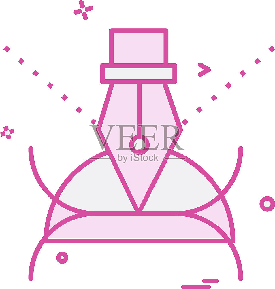 铅笔图标设计插画图片素材