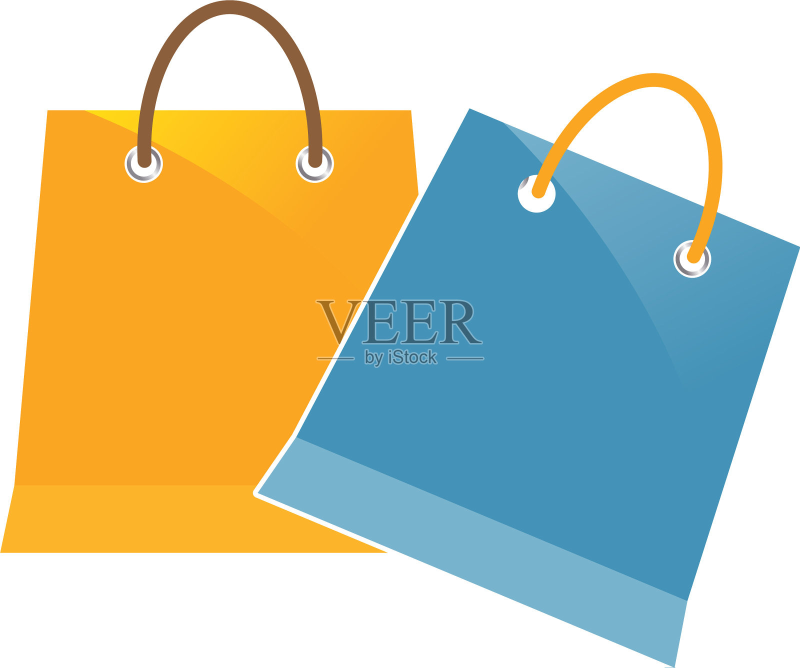 购物袋图标设计设计元素图片