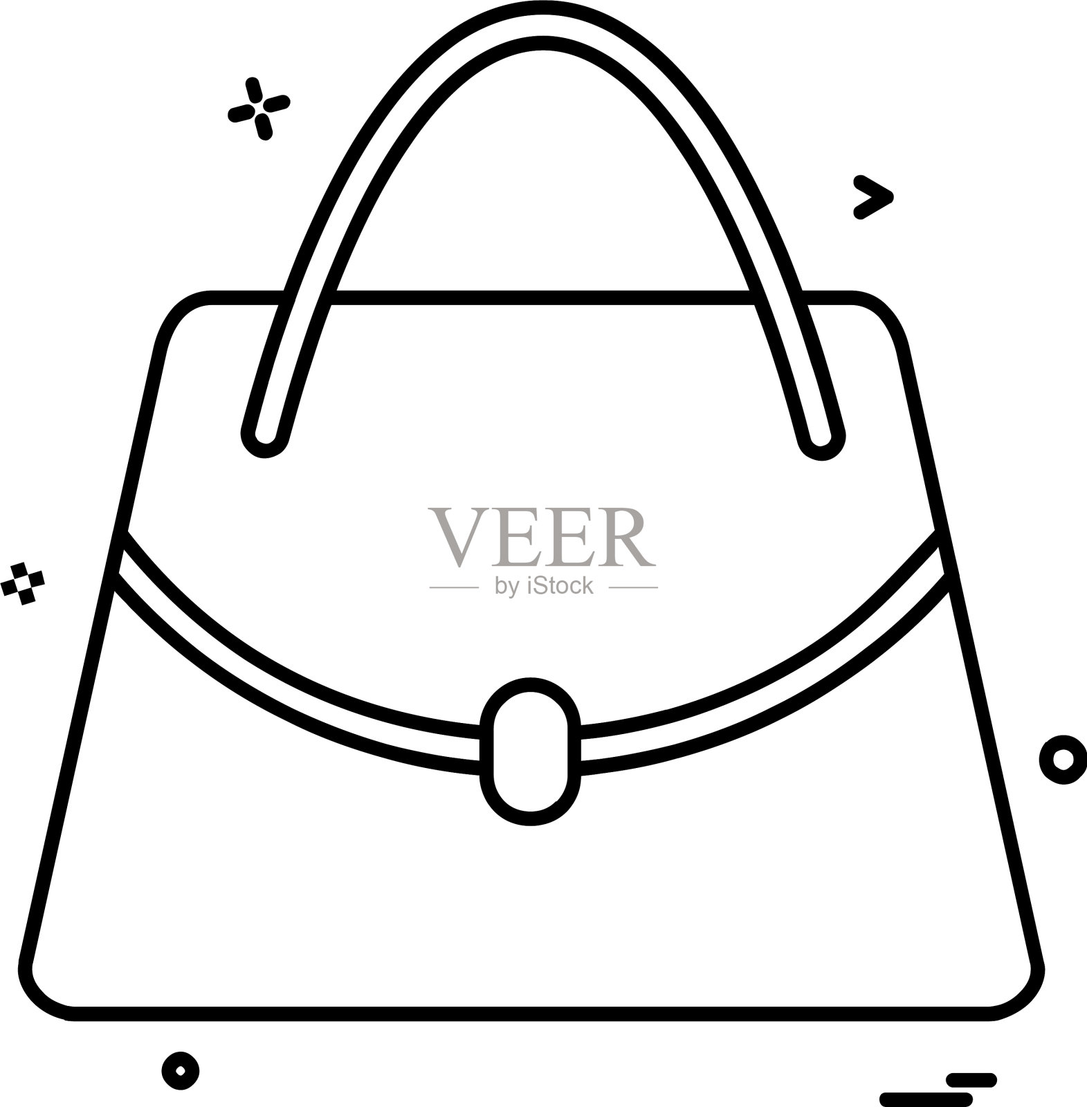 购物图标设计插画图片素材