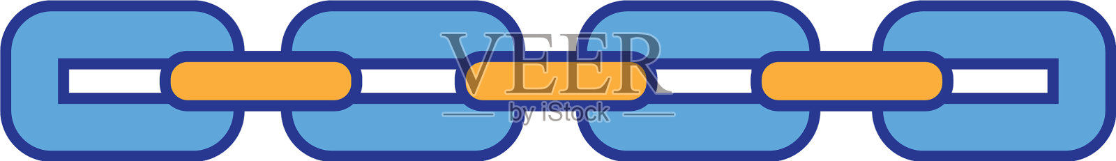 孤立的环节设计设计元素图片