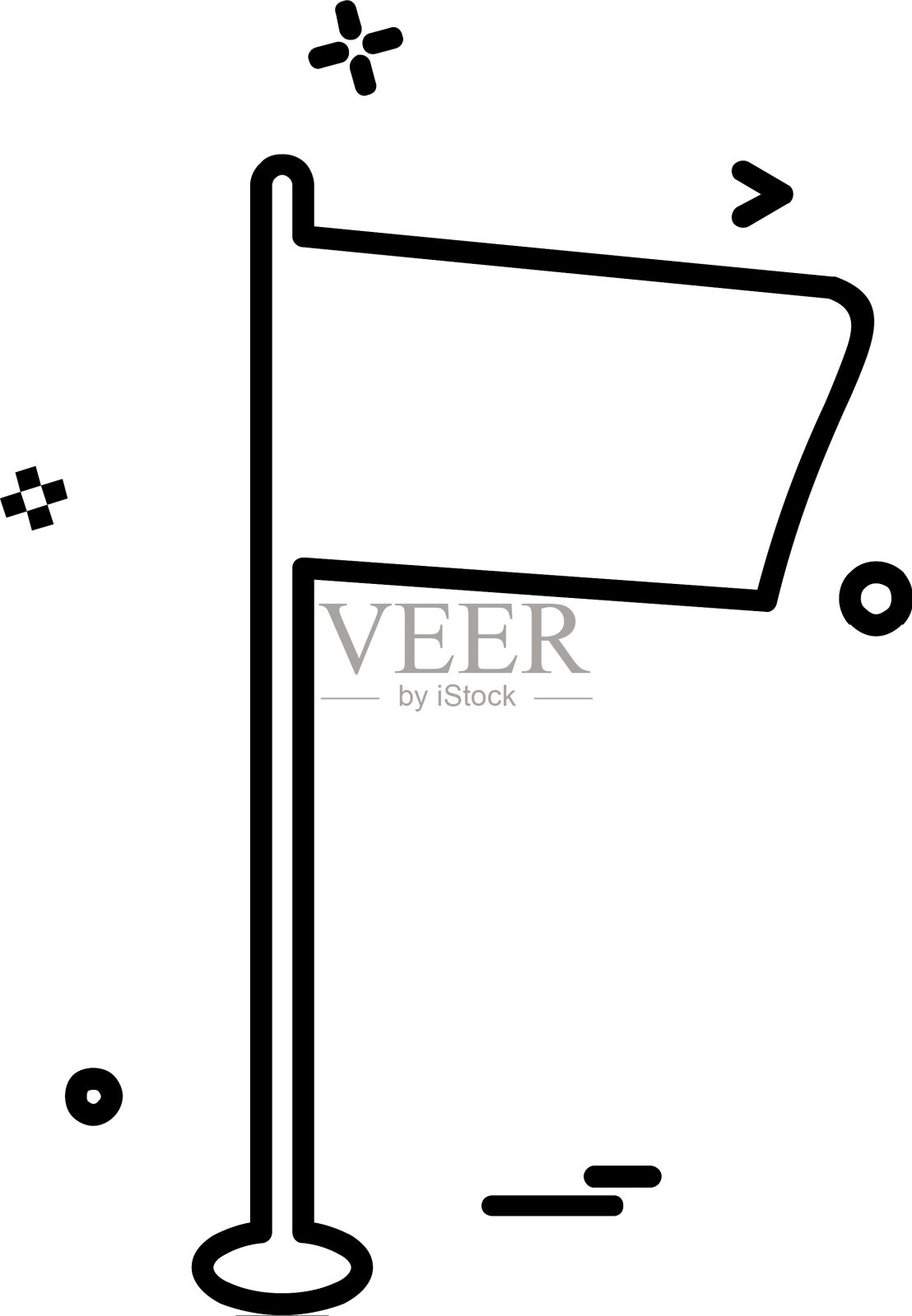 国旗图标设计插画图片素材