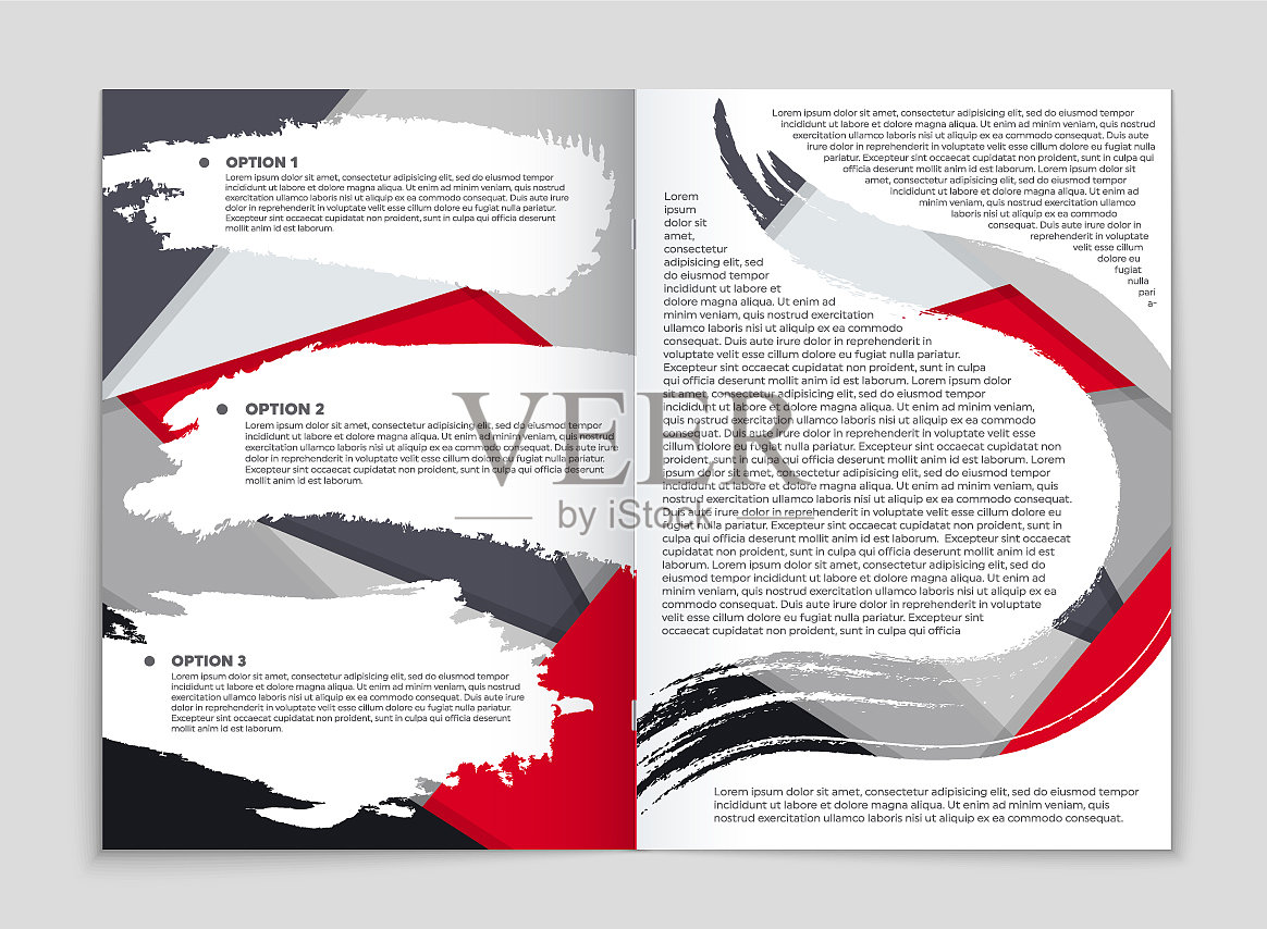 抽象布局的艺术背景设置插画图片素材