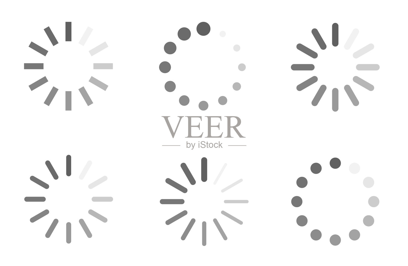 加载图标加载指示符插画图片素材