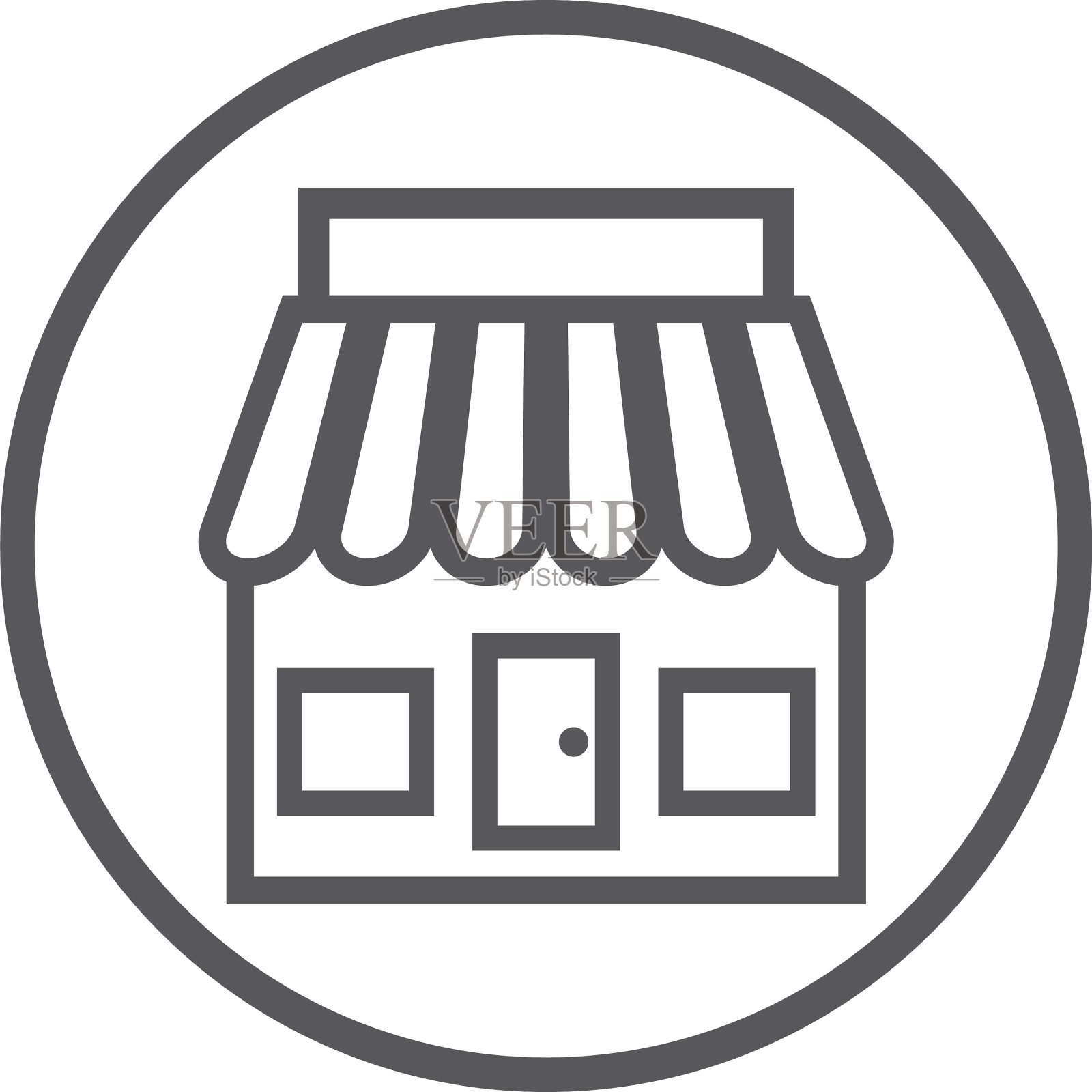 商店图标模板图标素材