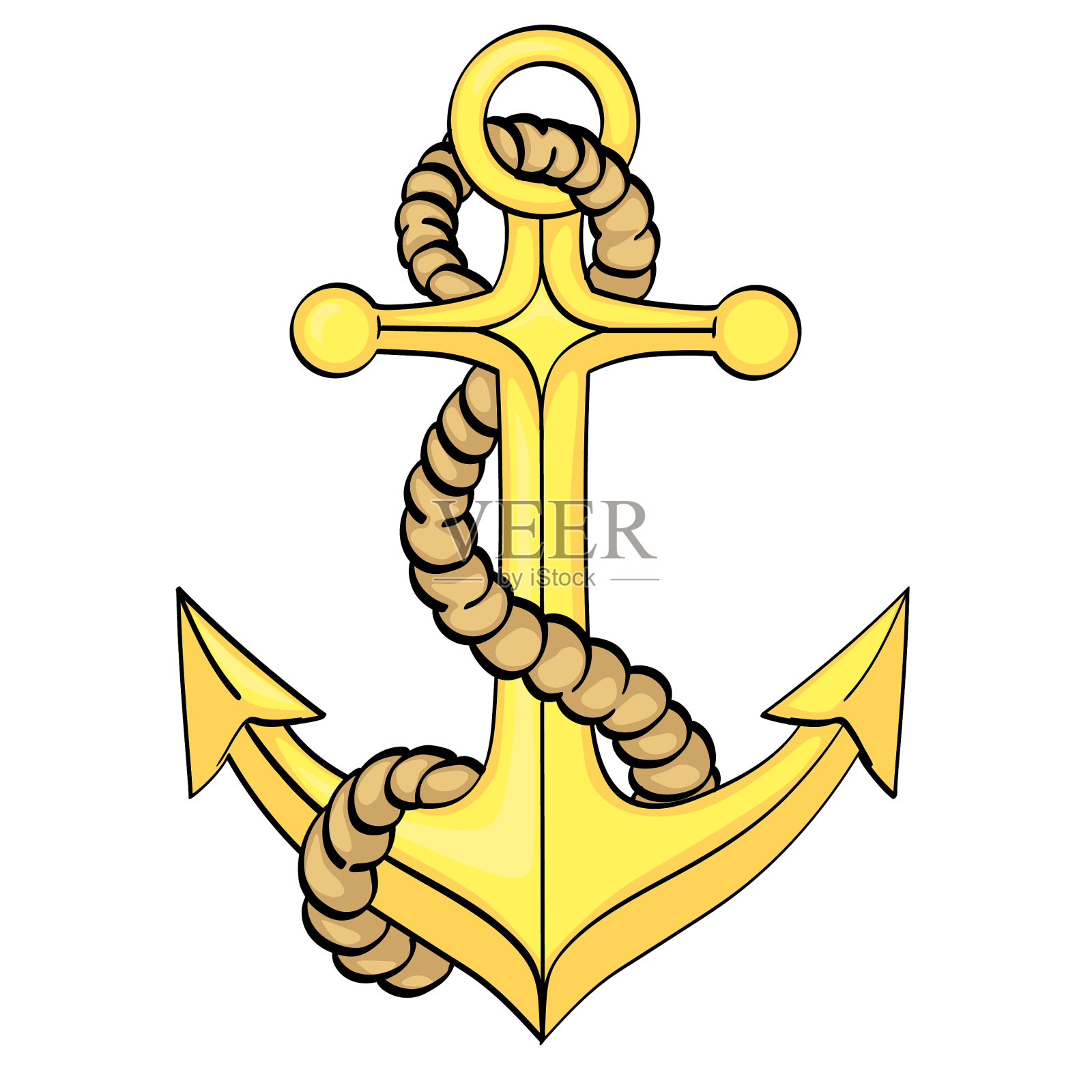 孤立的对象在白色背景夏季颜色设计元素图片