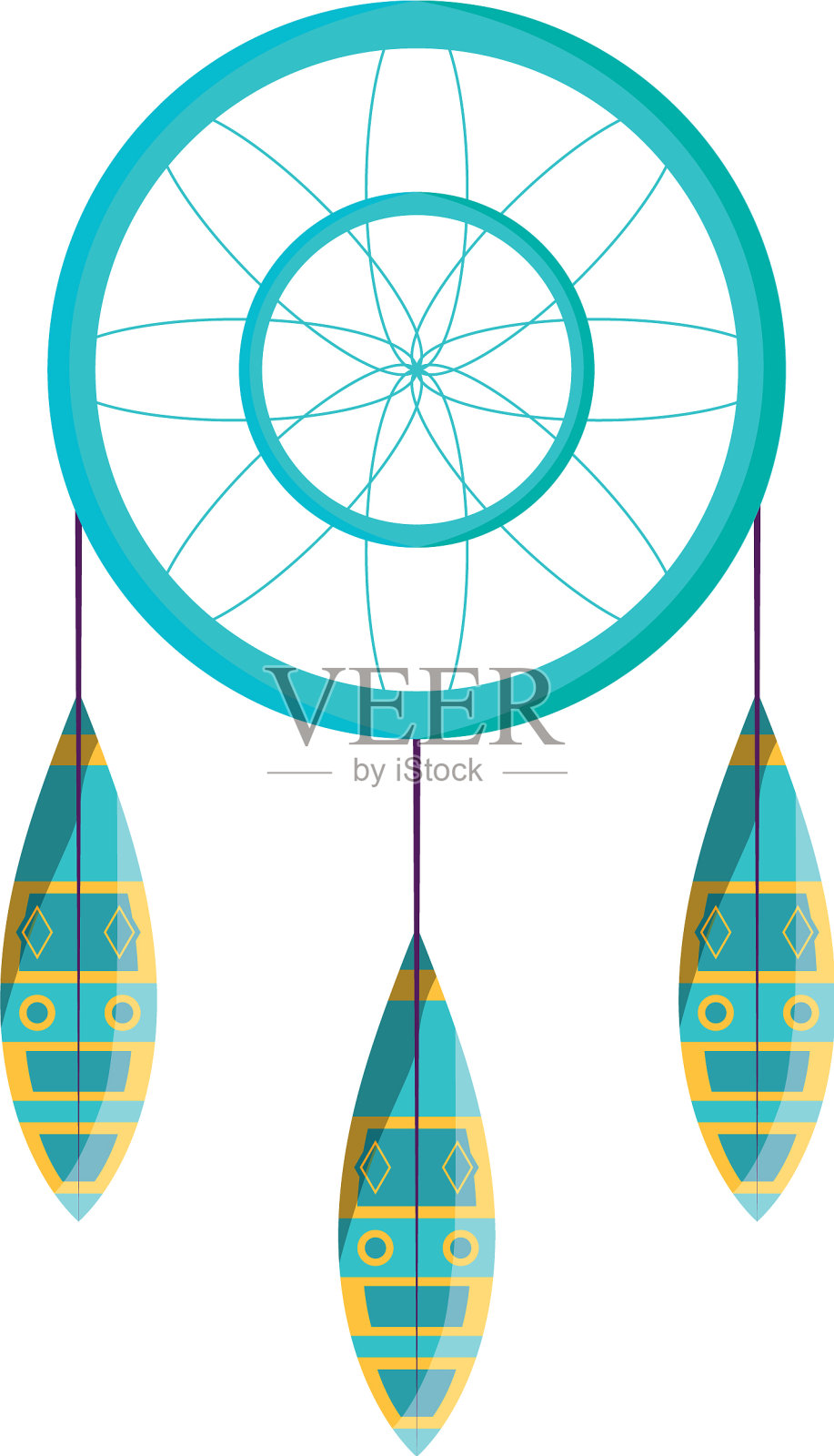 追梦人插画图片素材