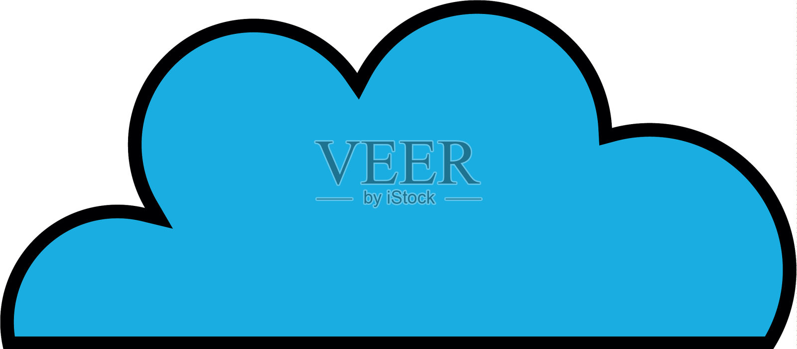 云的形状对天空天气很好设计元素图片