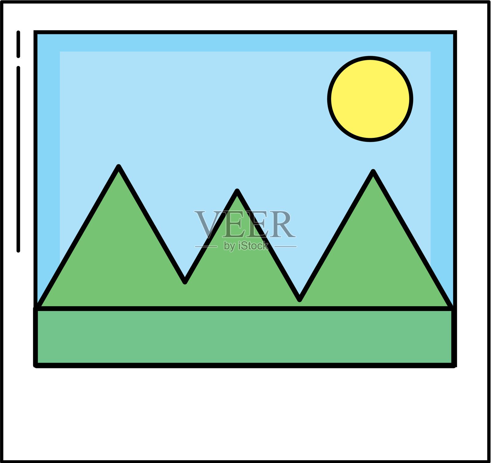 风景图片象征设计元素图片