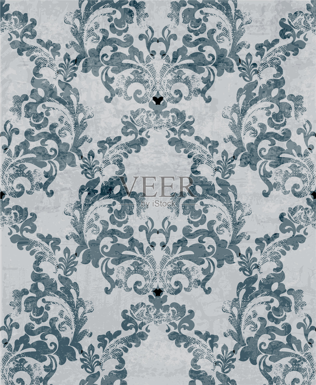 贺卡巴洛克装饰的背景插画图片素材