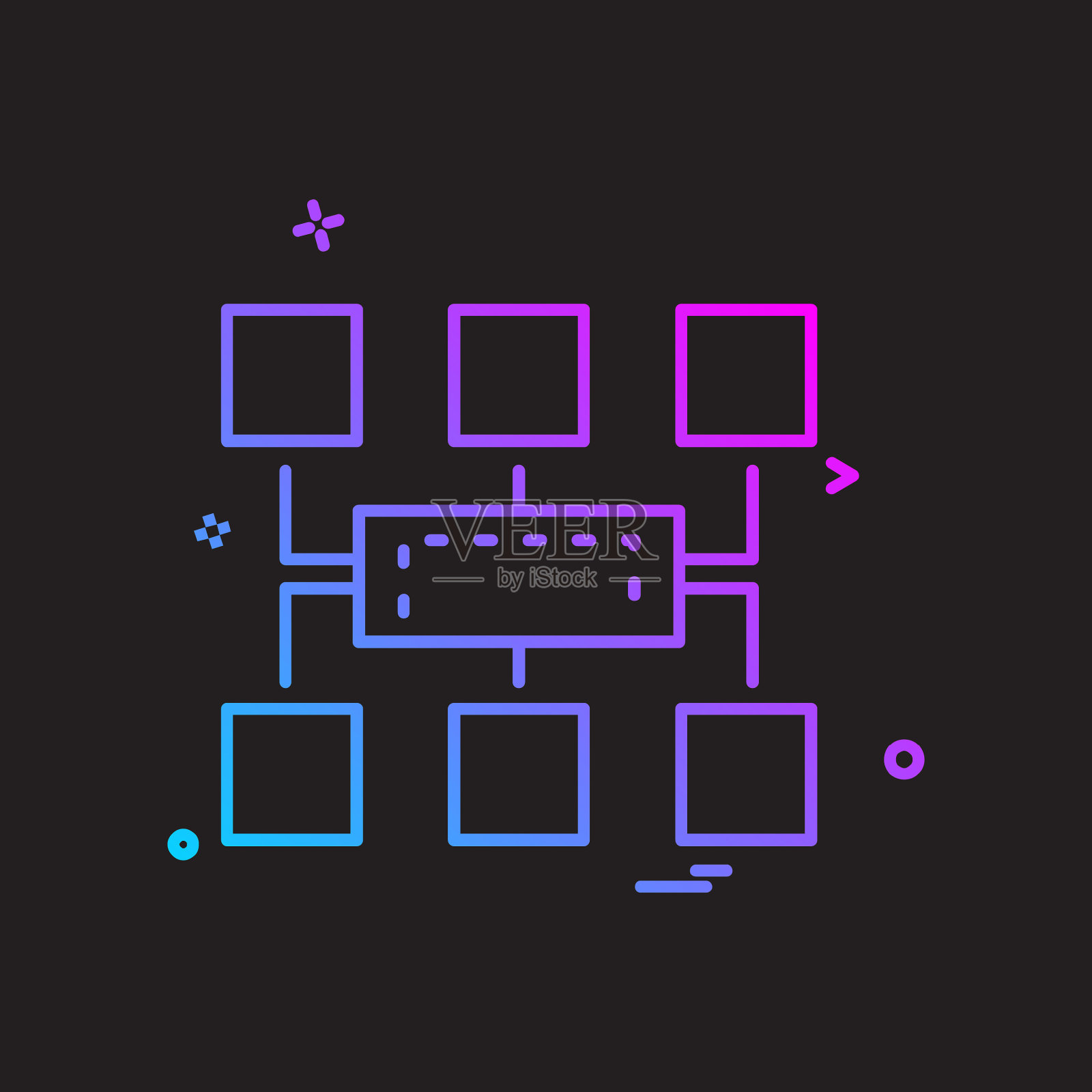 网络图标设计插画图片素材