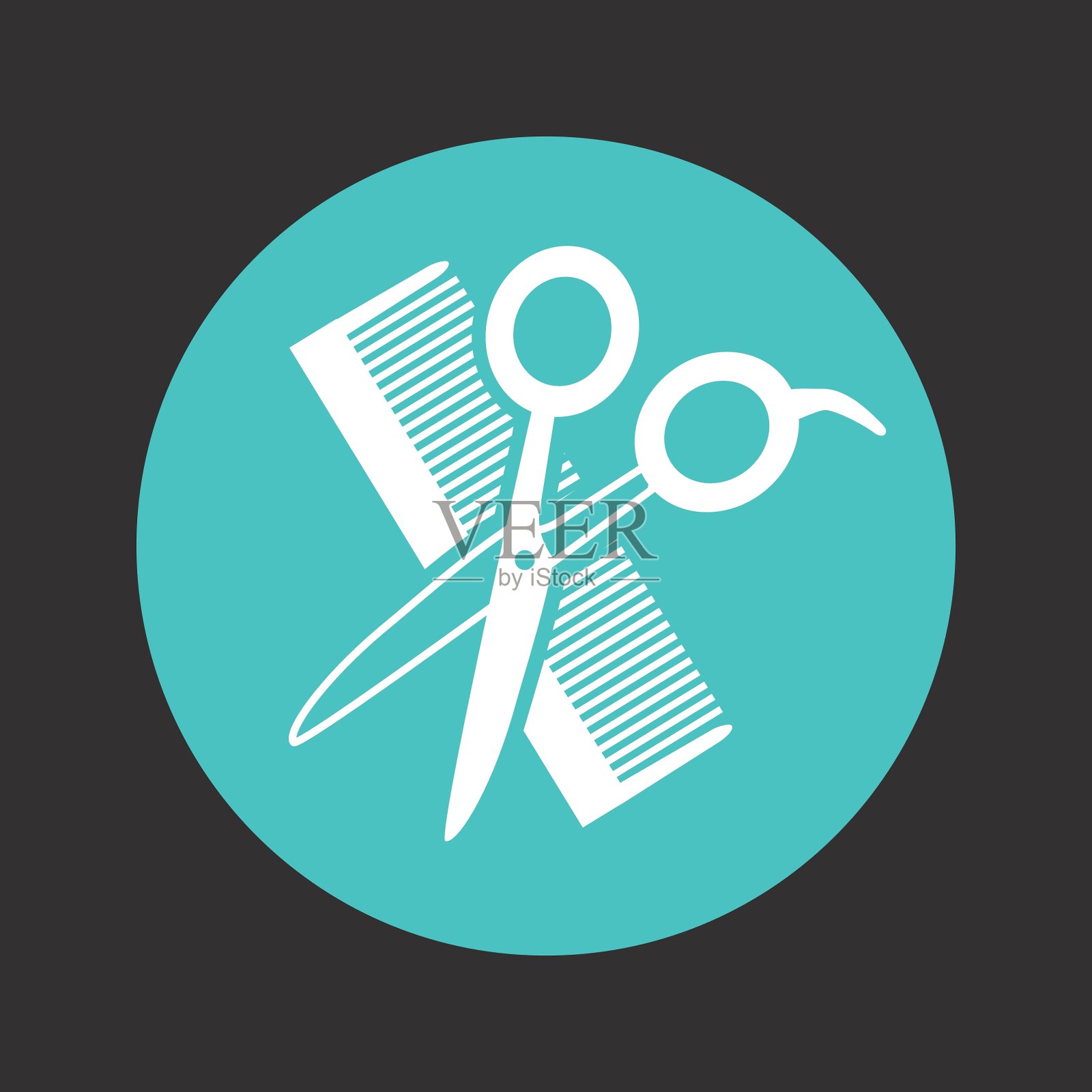 美容服务设计插画图片素材