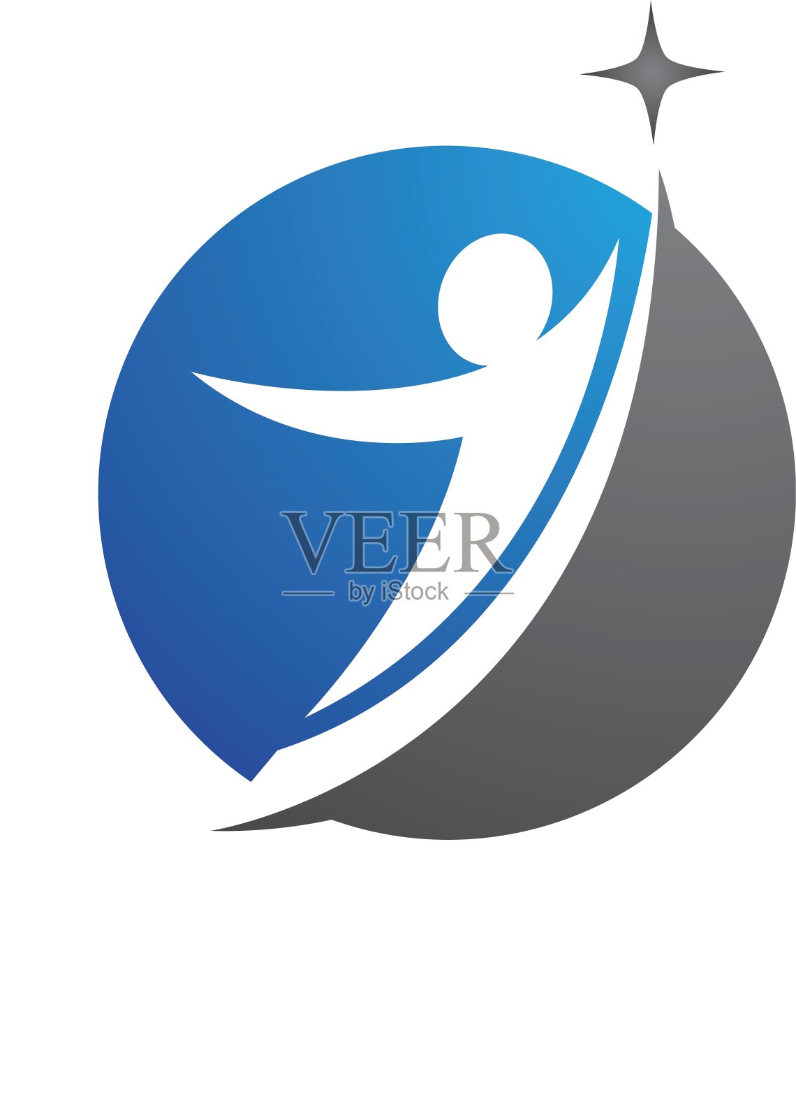 健康生活的标志设计元素图片