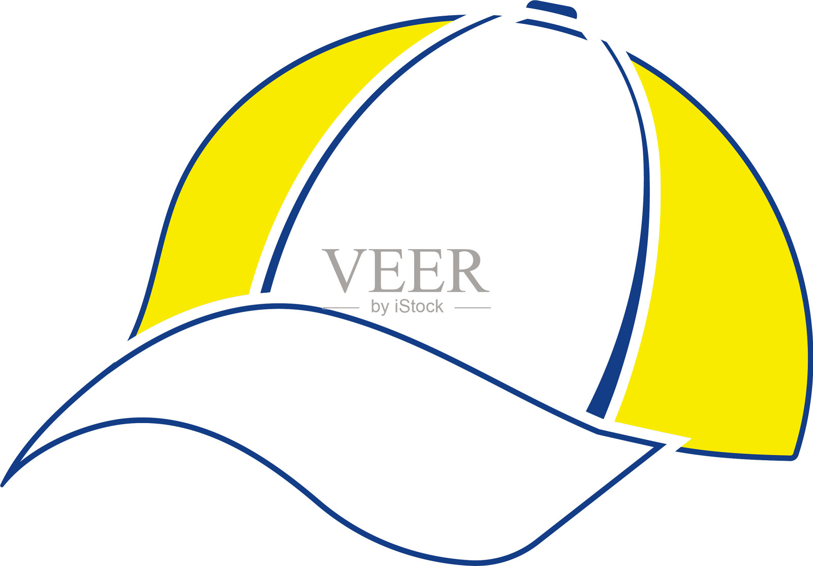 棒球帽的图标设计元素图片