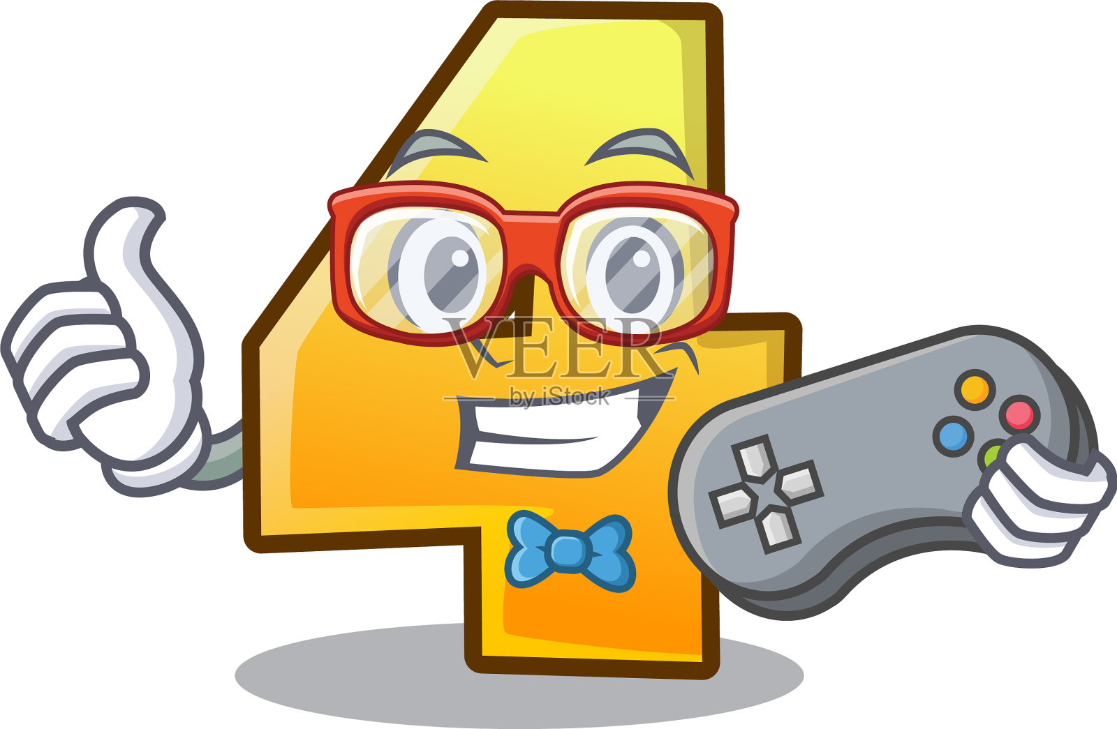 玩家漫画屋号四位数设计元素图片