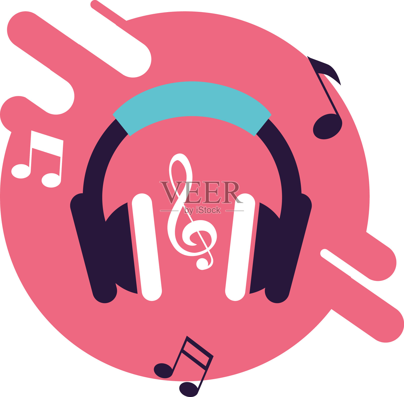 音乐音效平淡的设计风格设计元素图片