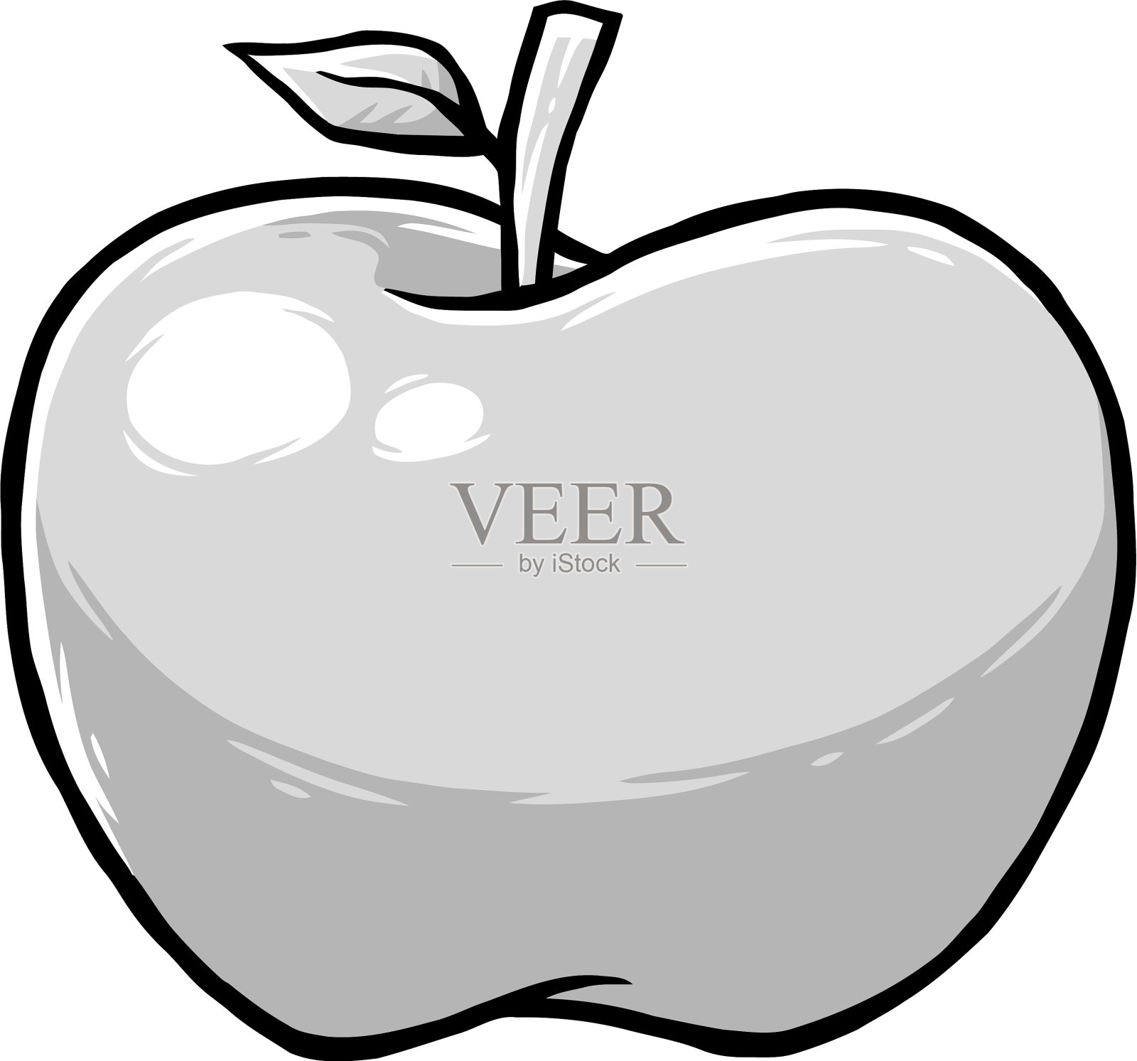 苹果的水果设计元素图片