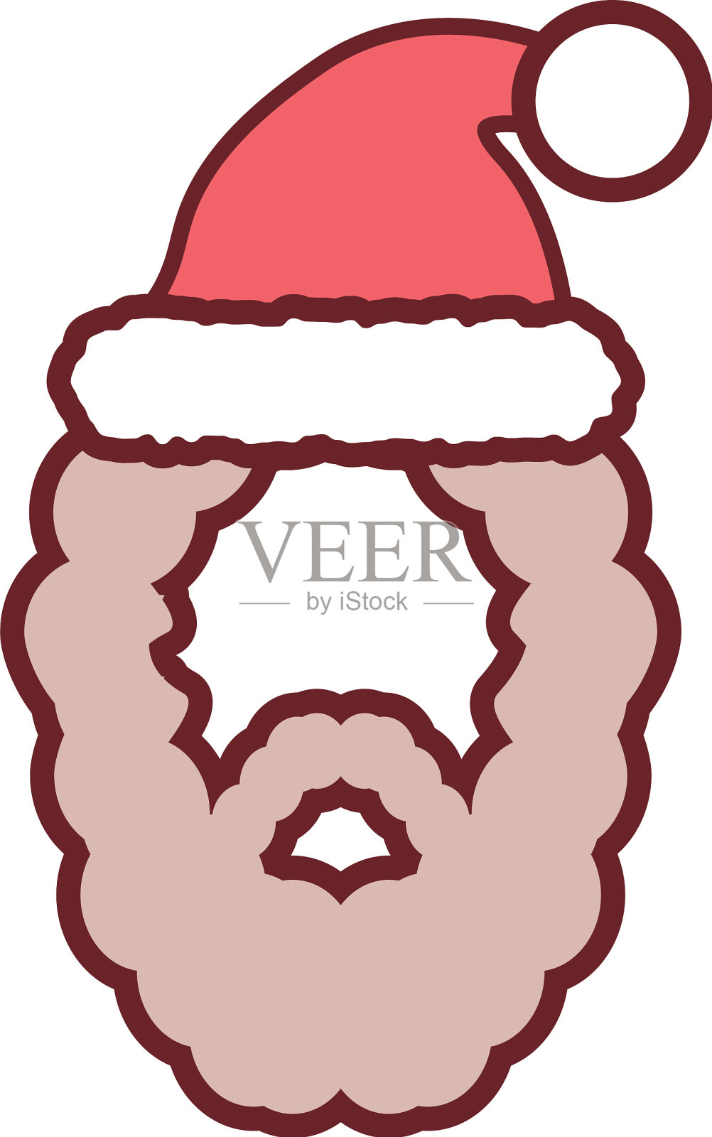 圣诞老人设计元素图片