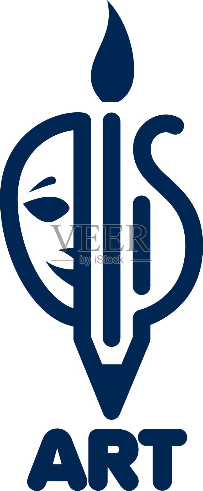 标志艺术图标素材