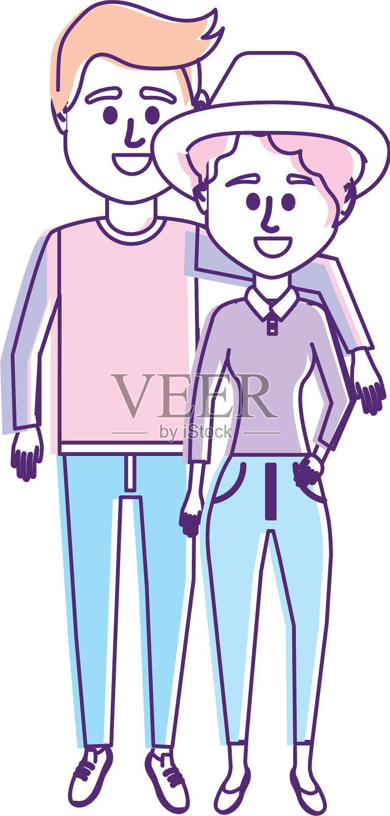 搭配服装设计设计元素图片