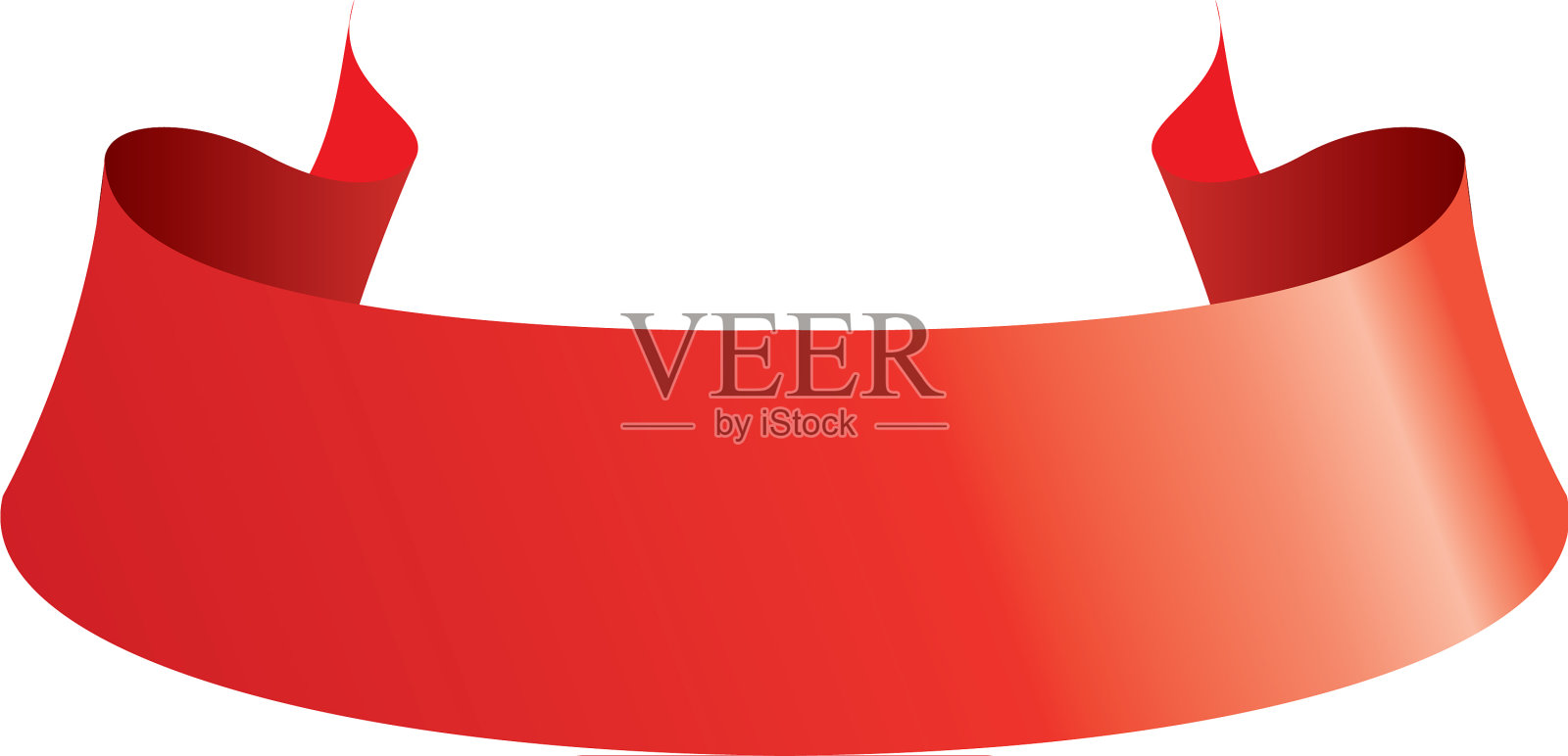 红丝带设计元素图片