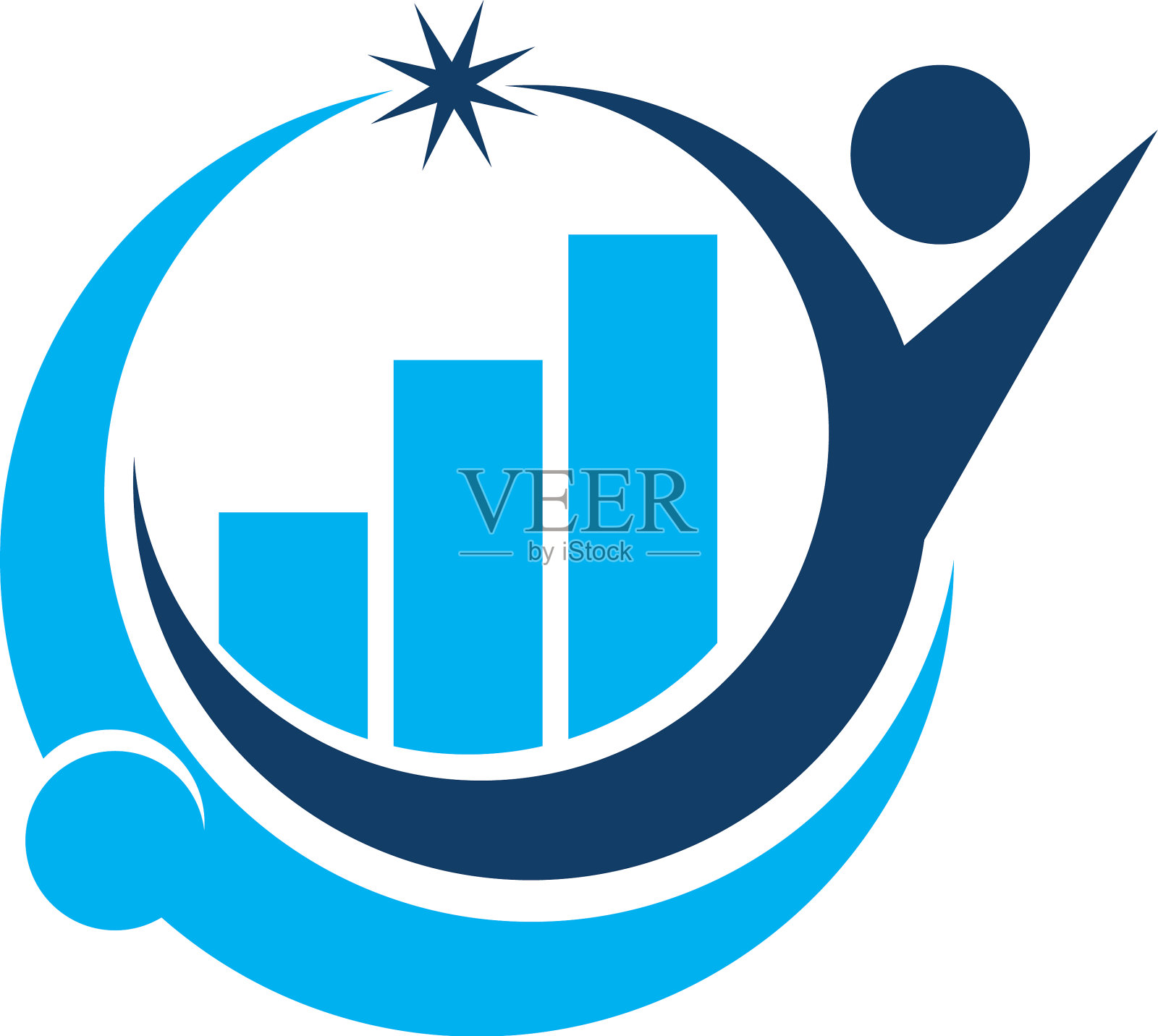 团队合作商业成功图标素材