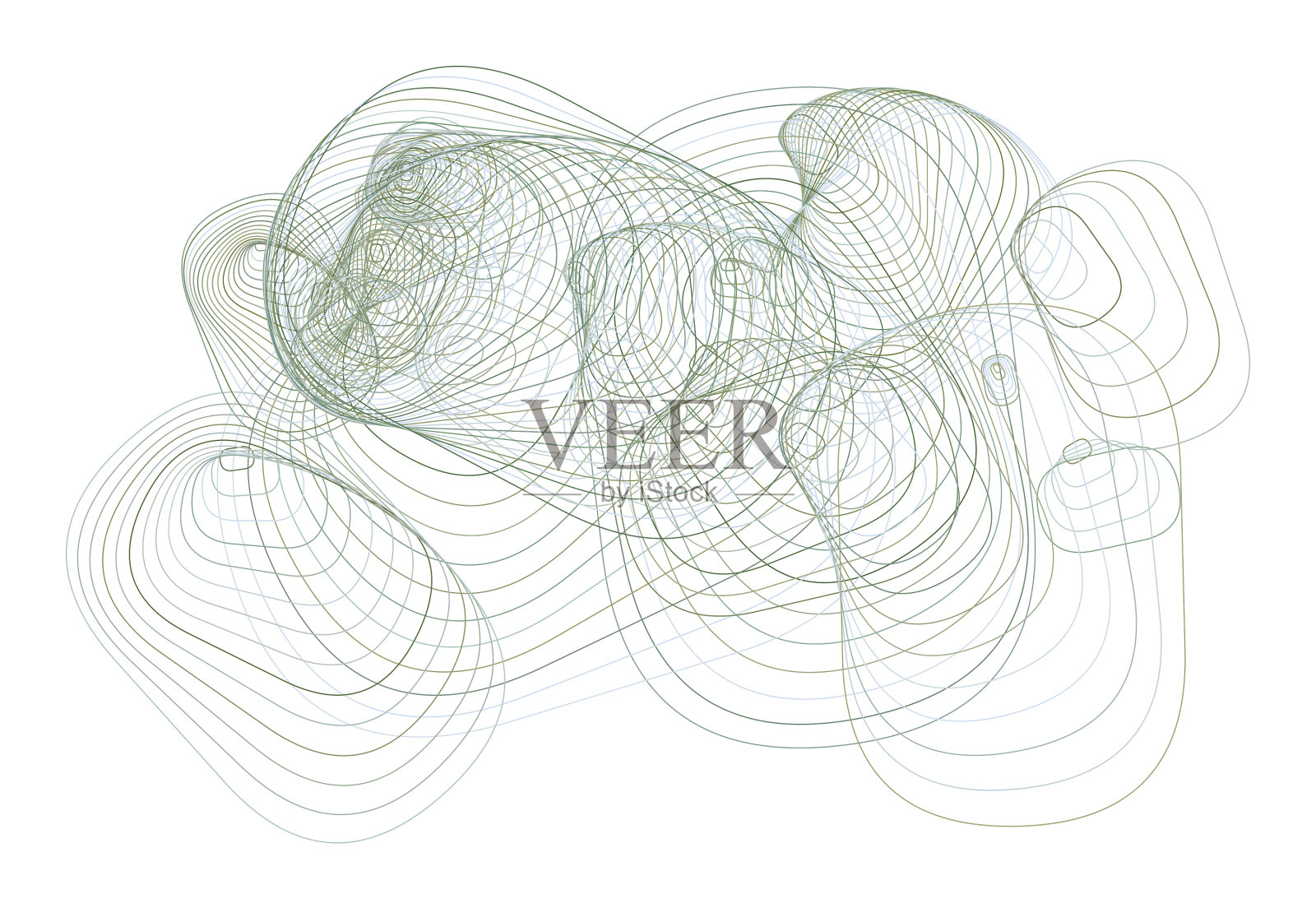 背景抽象几何圆角矩形插画图片素材