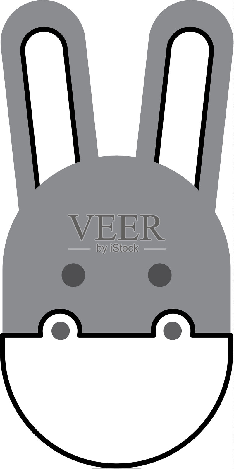 可爱的小驴可爱的卡通马槽形象设计元素图片