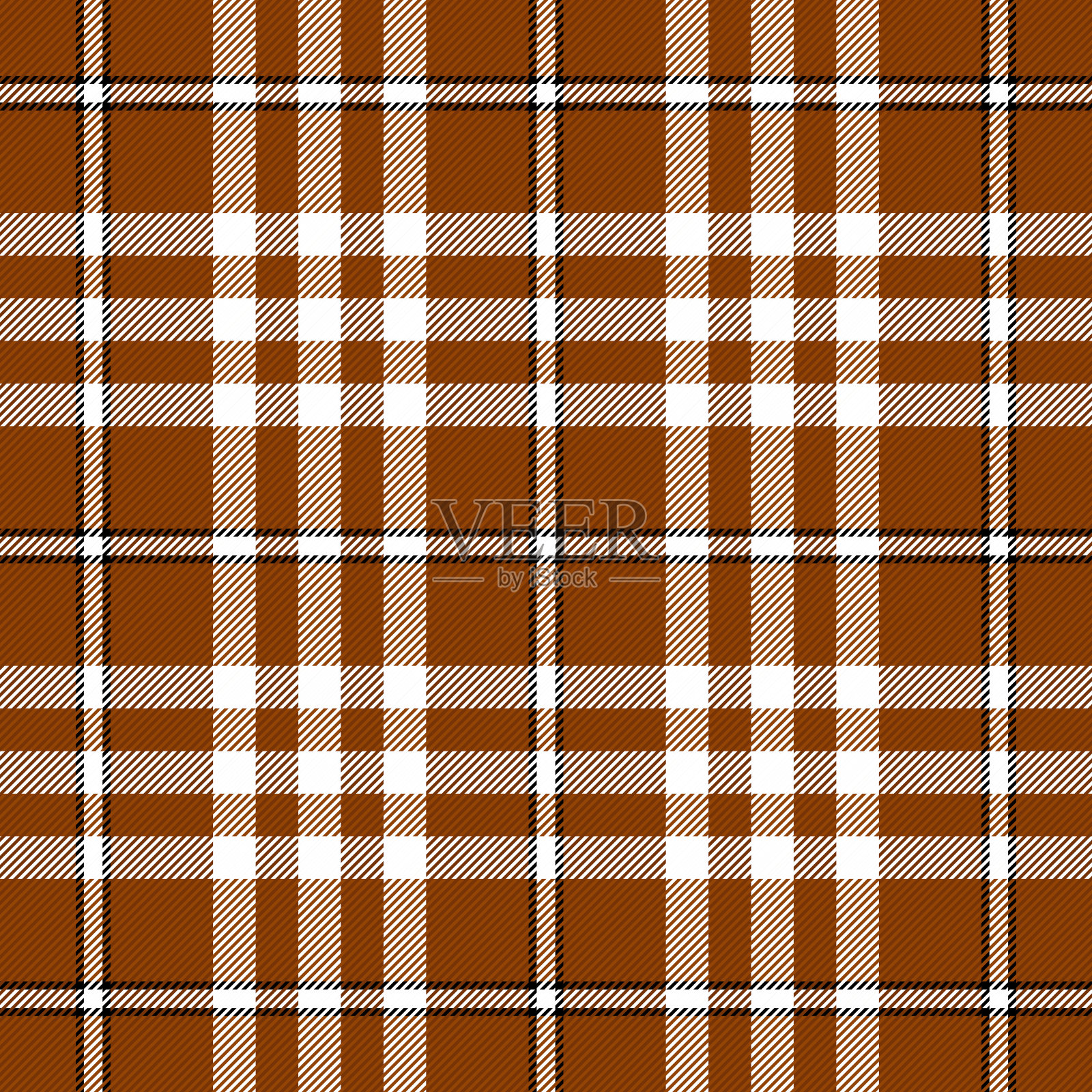 格子花呢。模式苏格兰笼插画图片素材