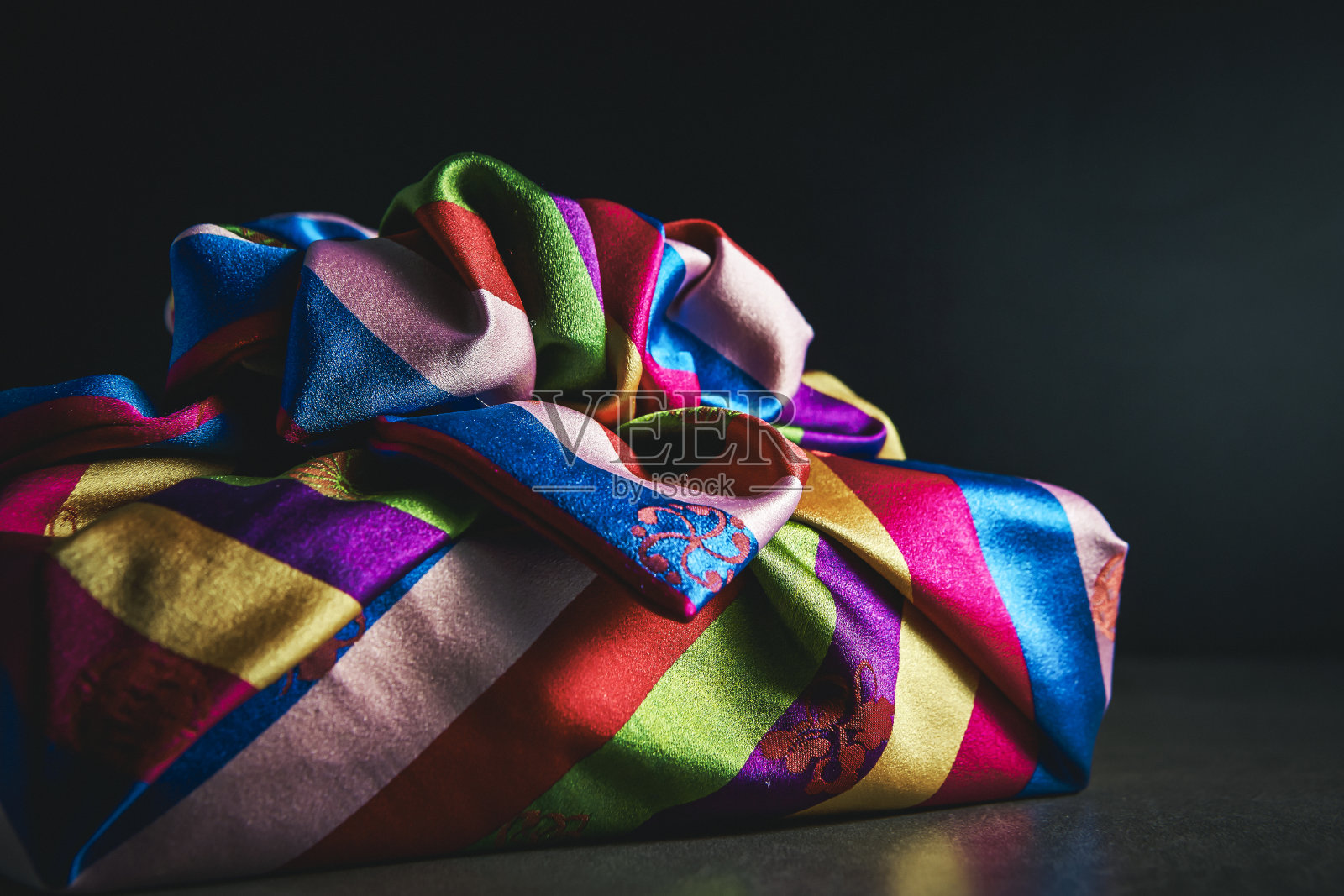 韩国传统包装袋照片摄影图片