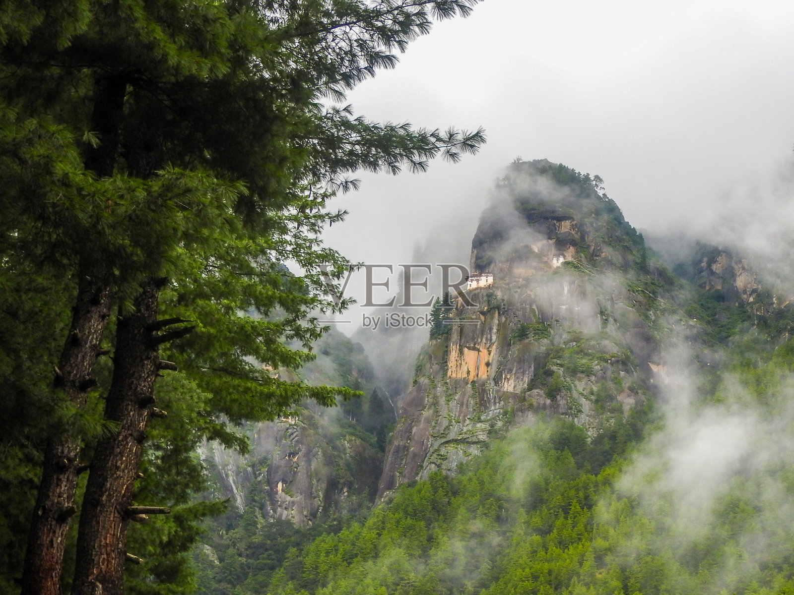 虎穴寺照片摄影图片