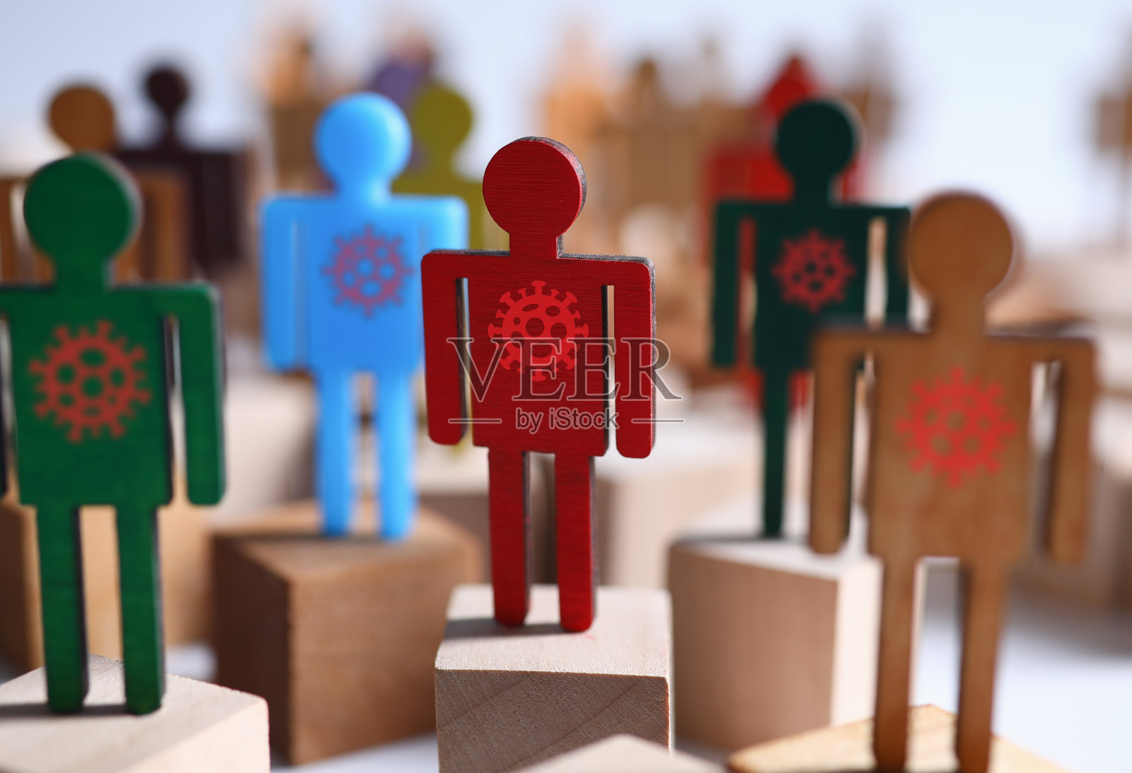 冠状病毒covid - 19大流行概念照片摄影图片