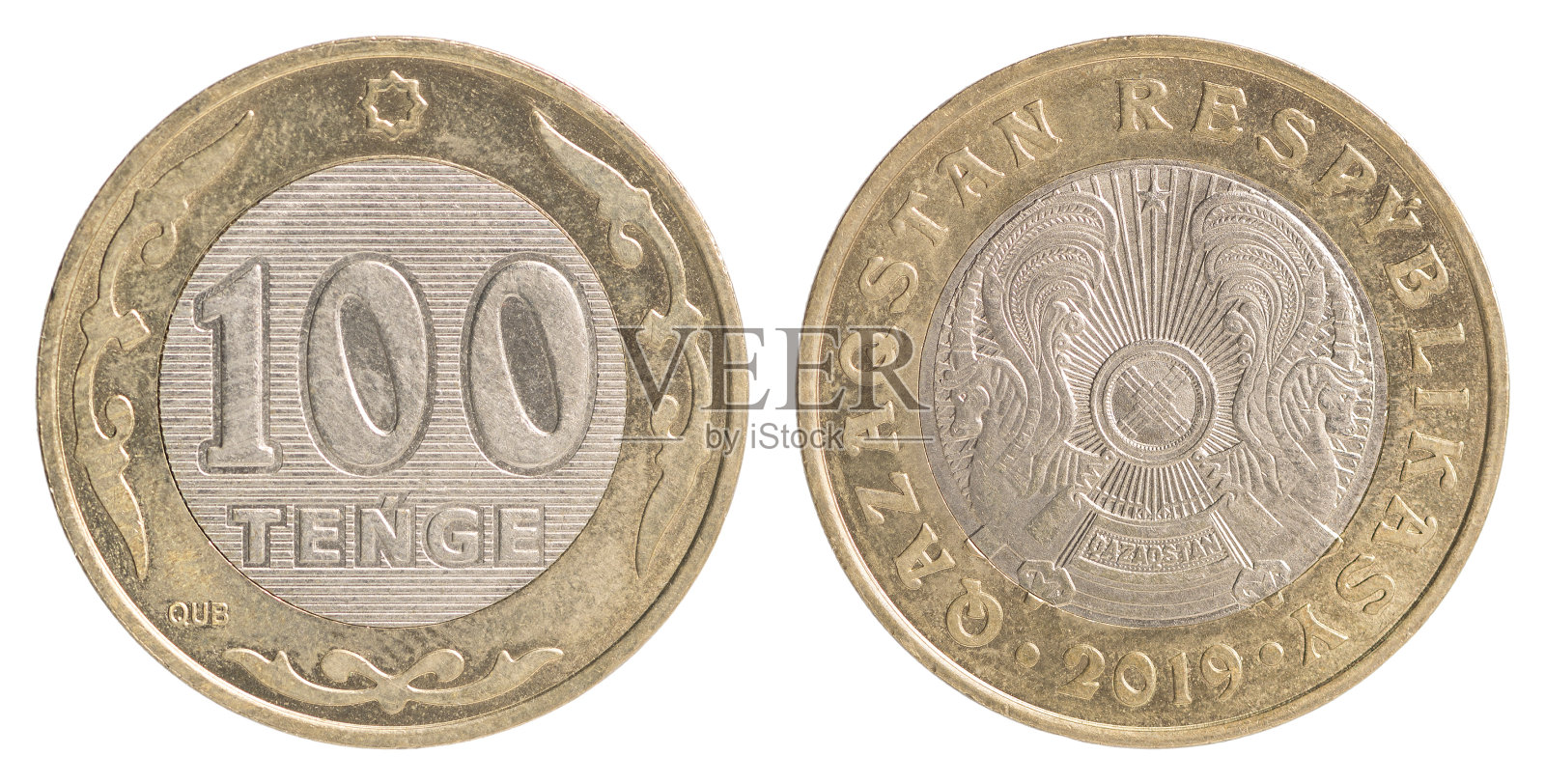 哈萨克新币坚戈照片摄影图片