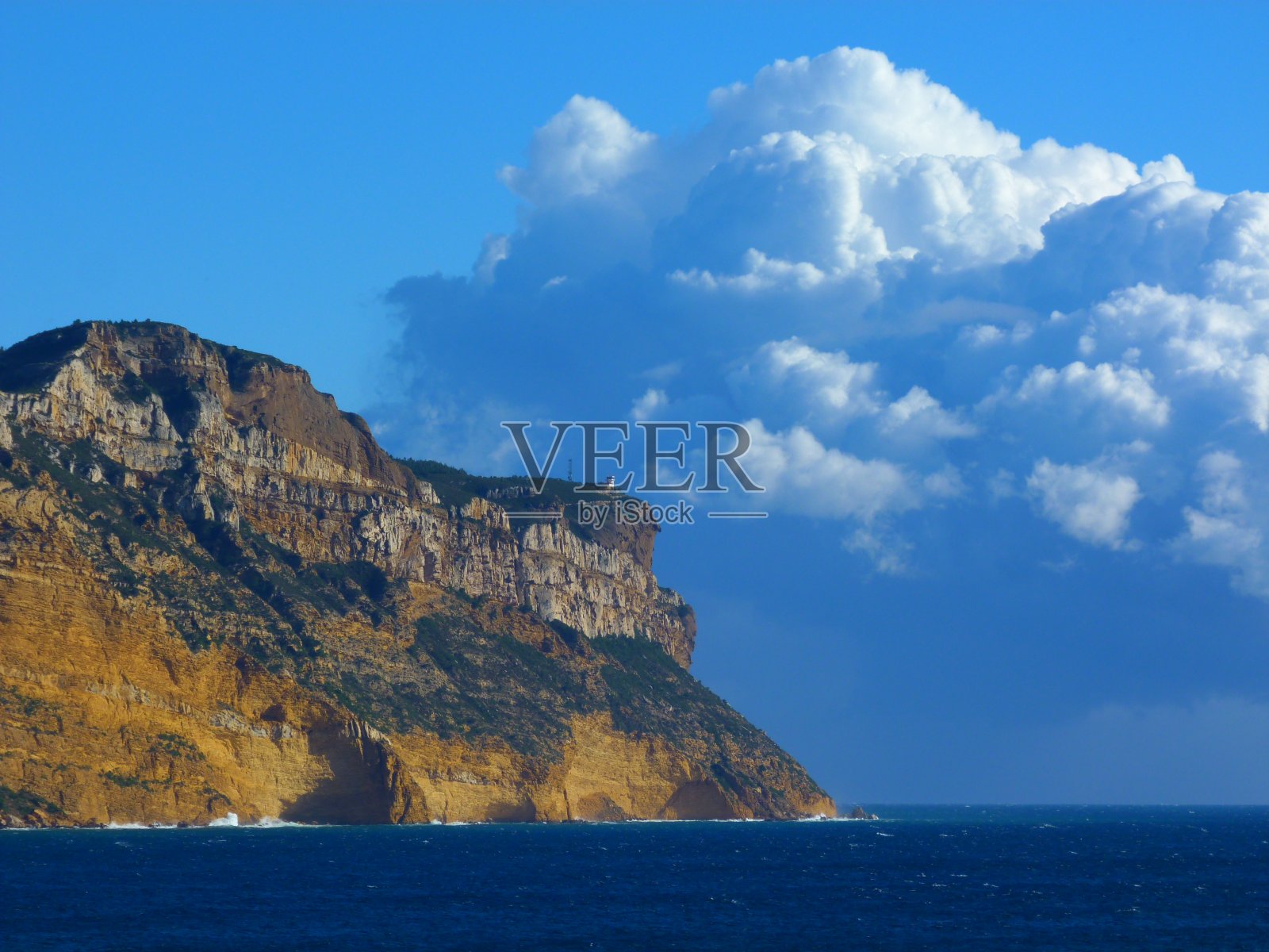 卡西斯附近的卡纳耶角照片摄影图片