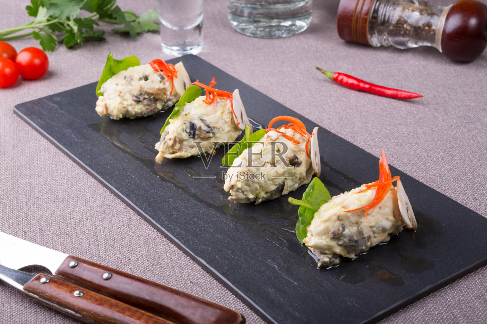 鱼片是传统小吃照片摄影图片