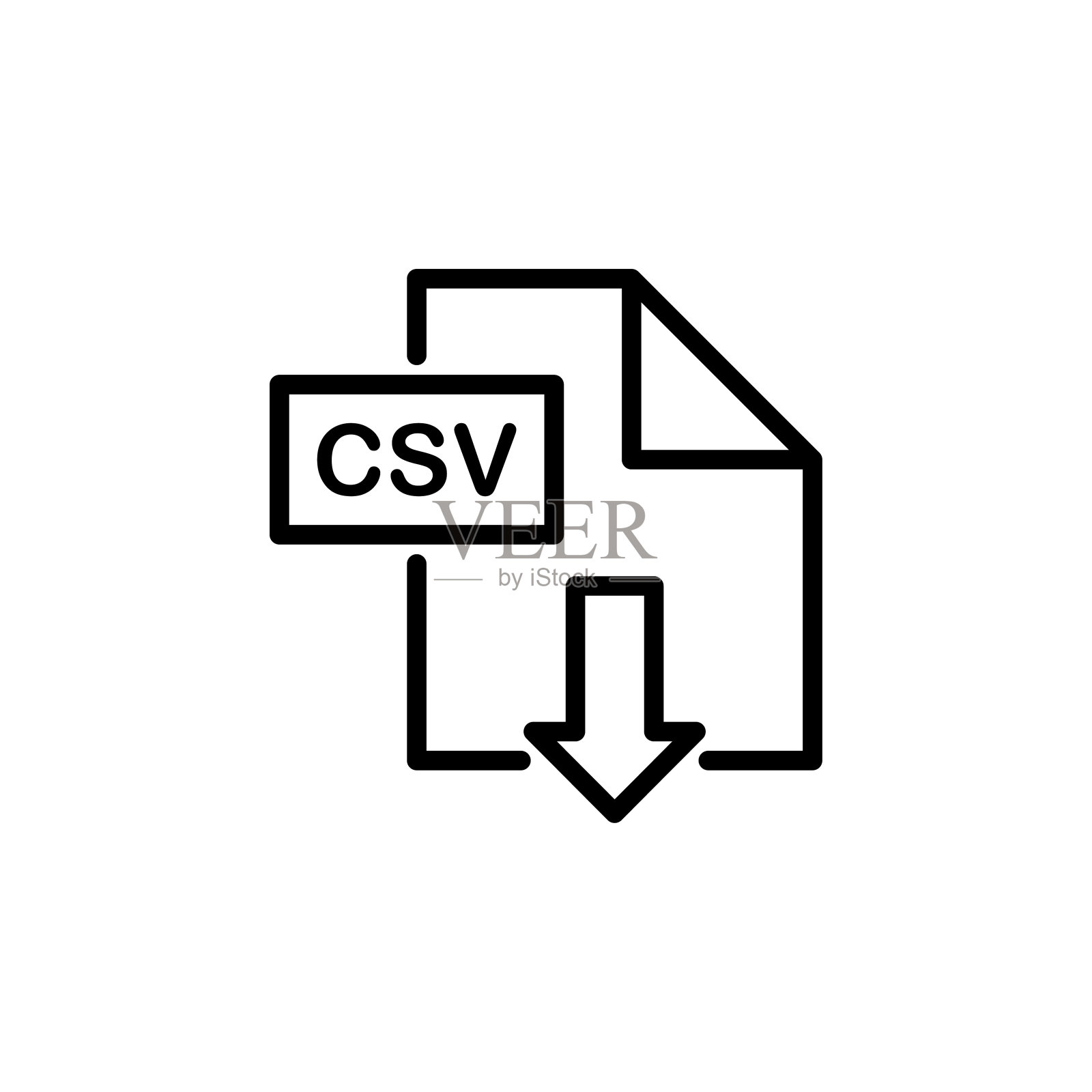 下载图标平面矢量模板设计潮流插画图片素材