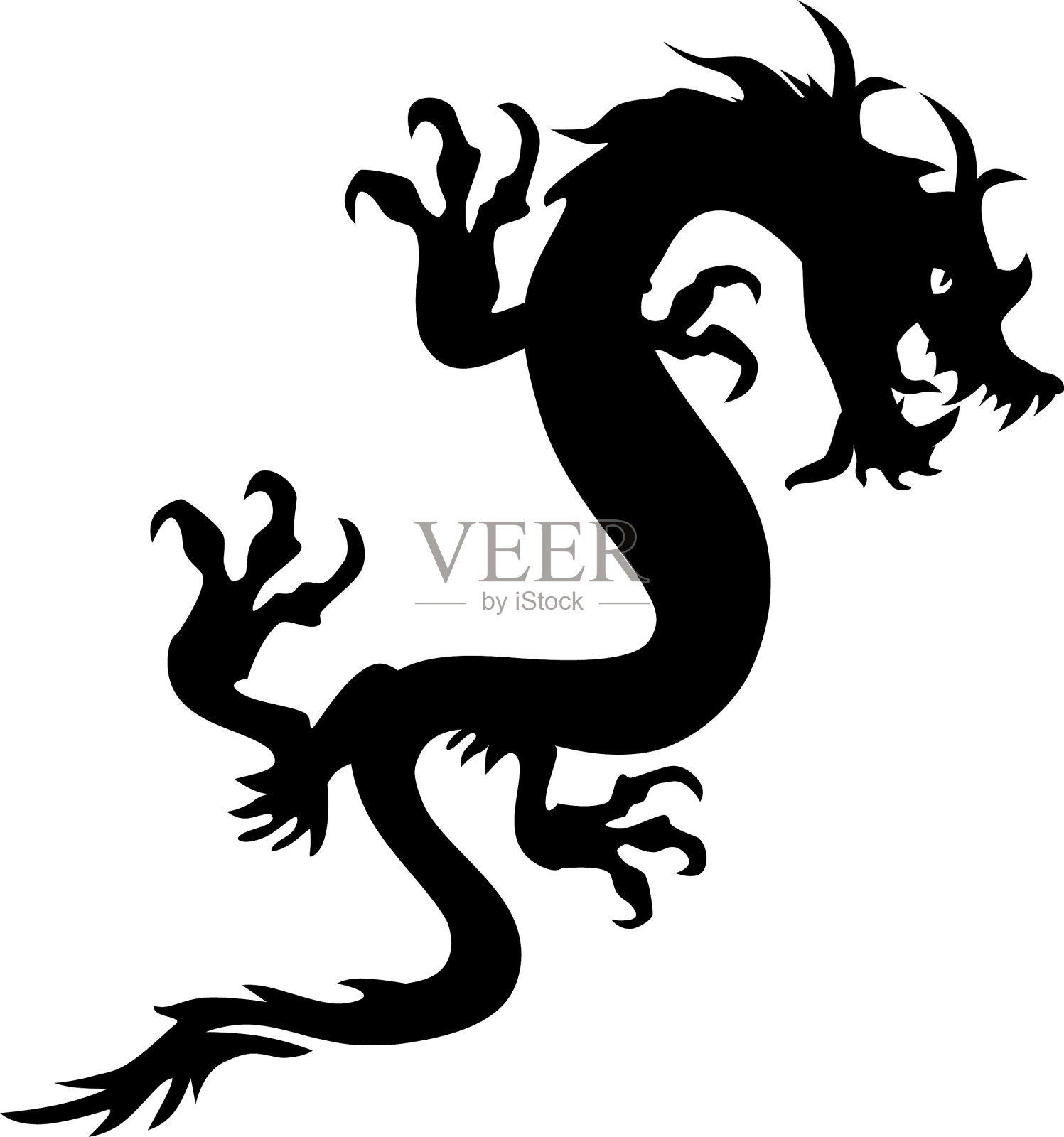 黑龙设计元素图片